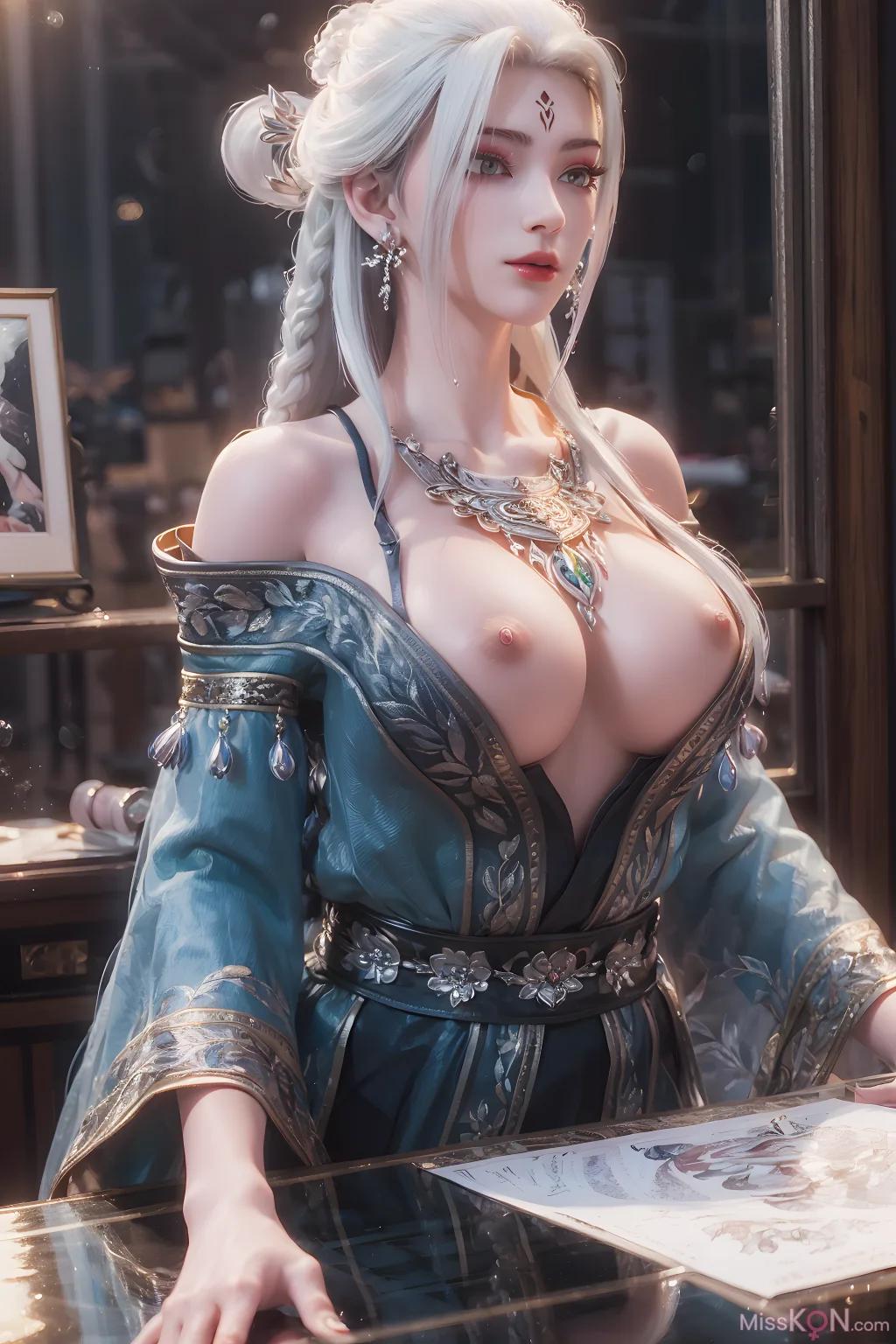 AI Generated:  诛仙 - Xiao Bai (59 photos)