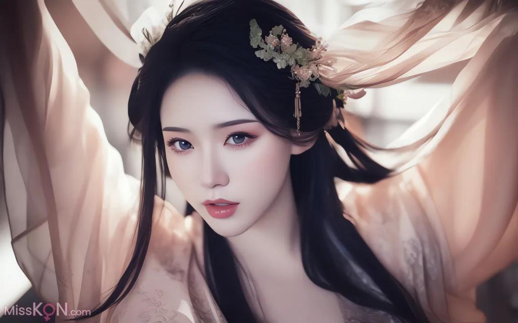 인공지능 생성 고풍 소녀 05기 (231장의 사진)
