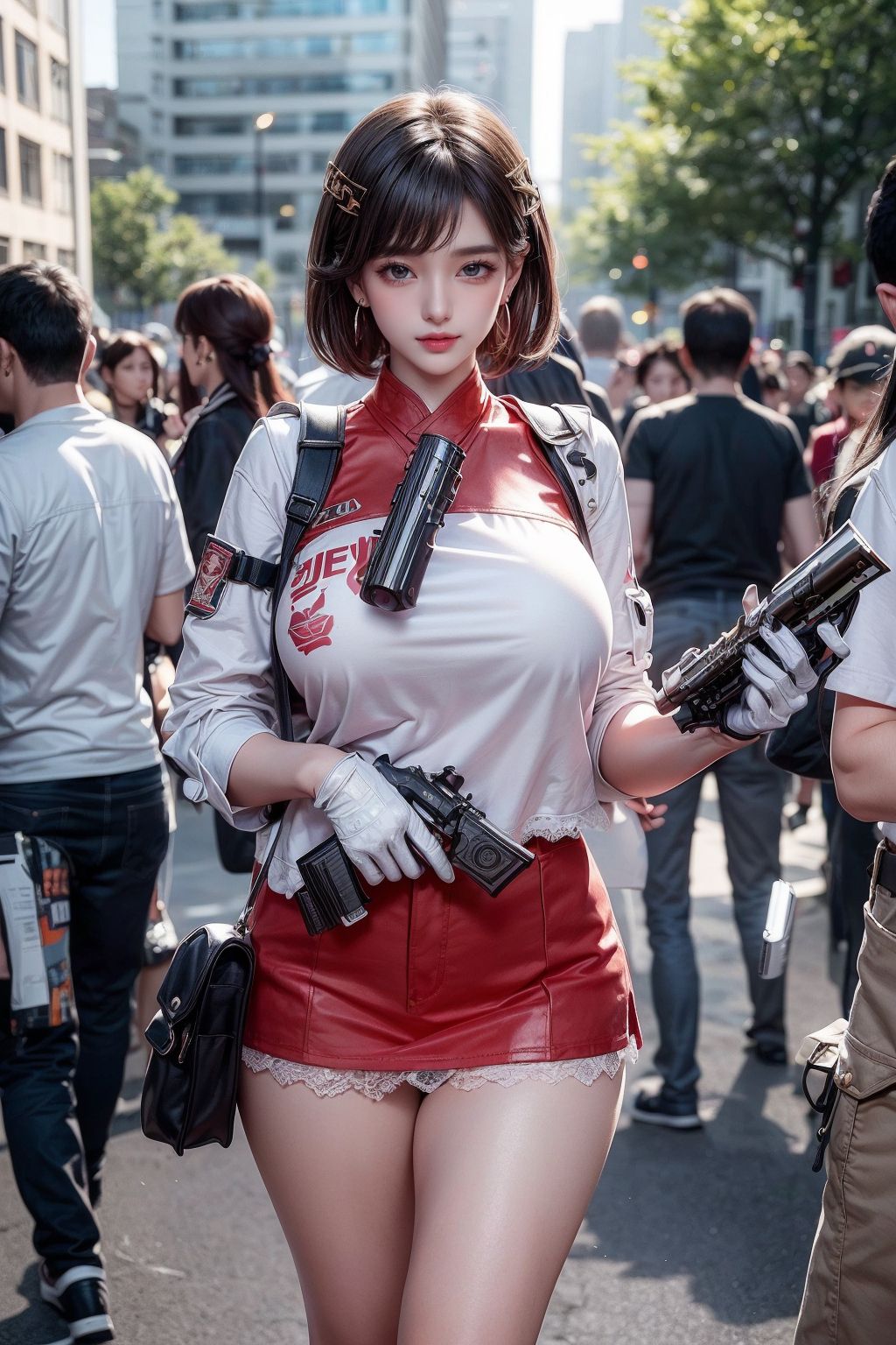 AI-Generated CF Guan Xiaoyu Sensual Photo Album (166 photos)
