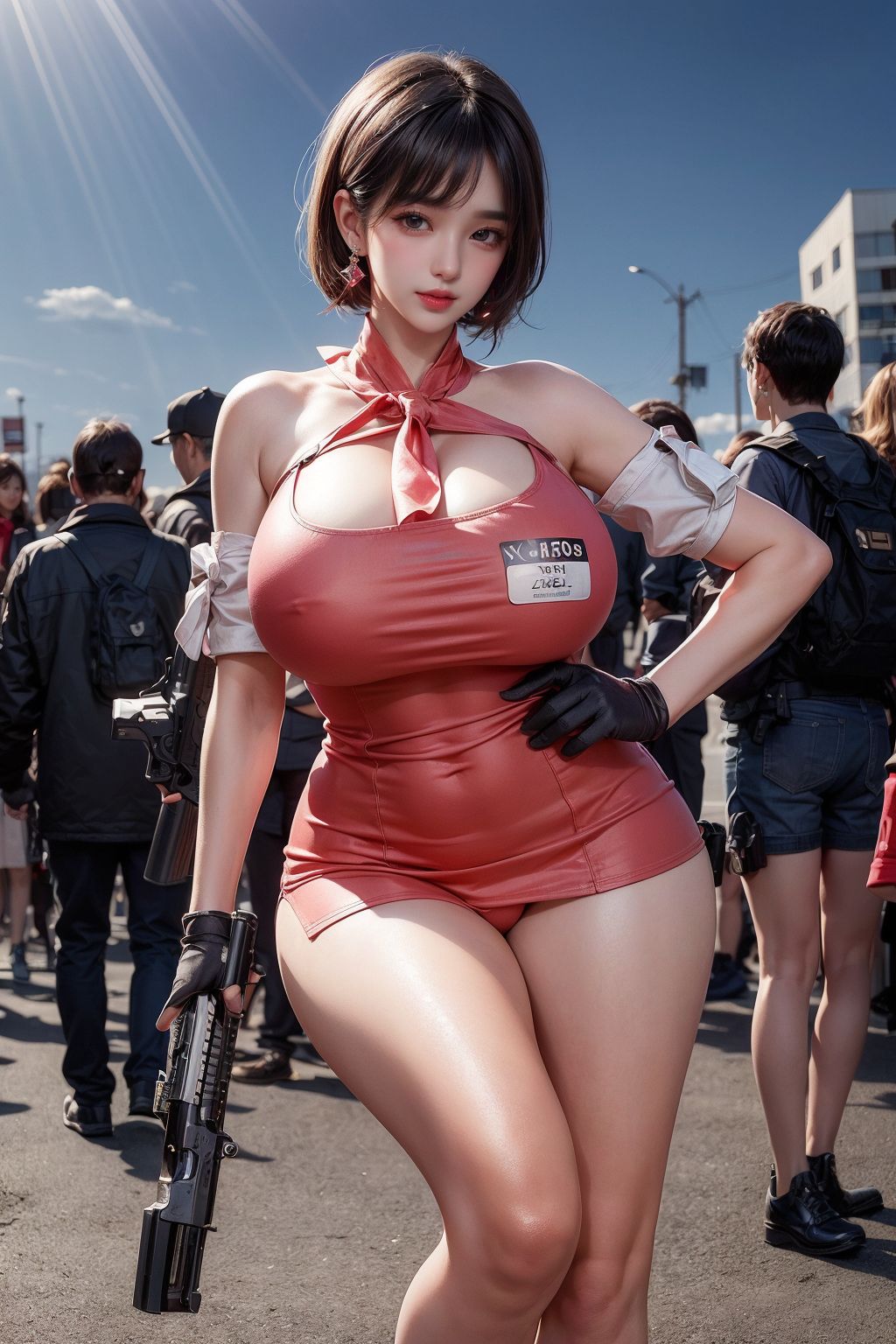 AI-Generated CF Guan Xiaoyu Sensual Photo Album (166 photos)