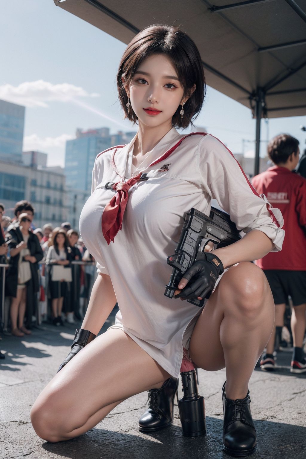 AI 생성 CF 관소우 섹시 사진집 (166장)