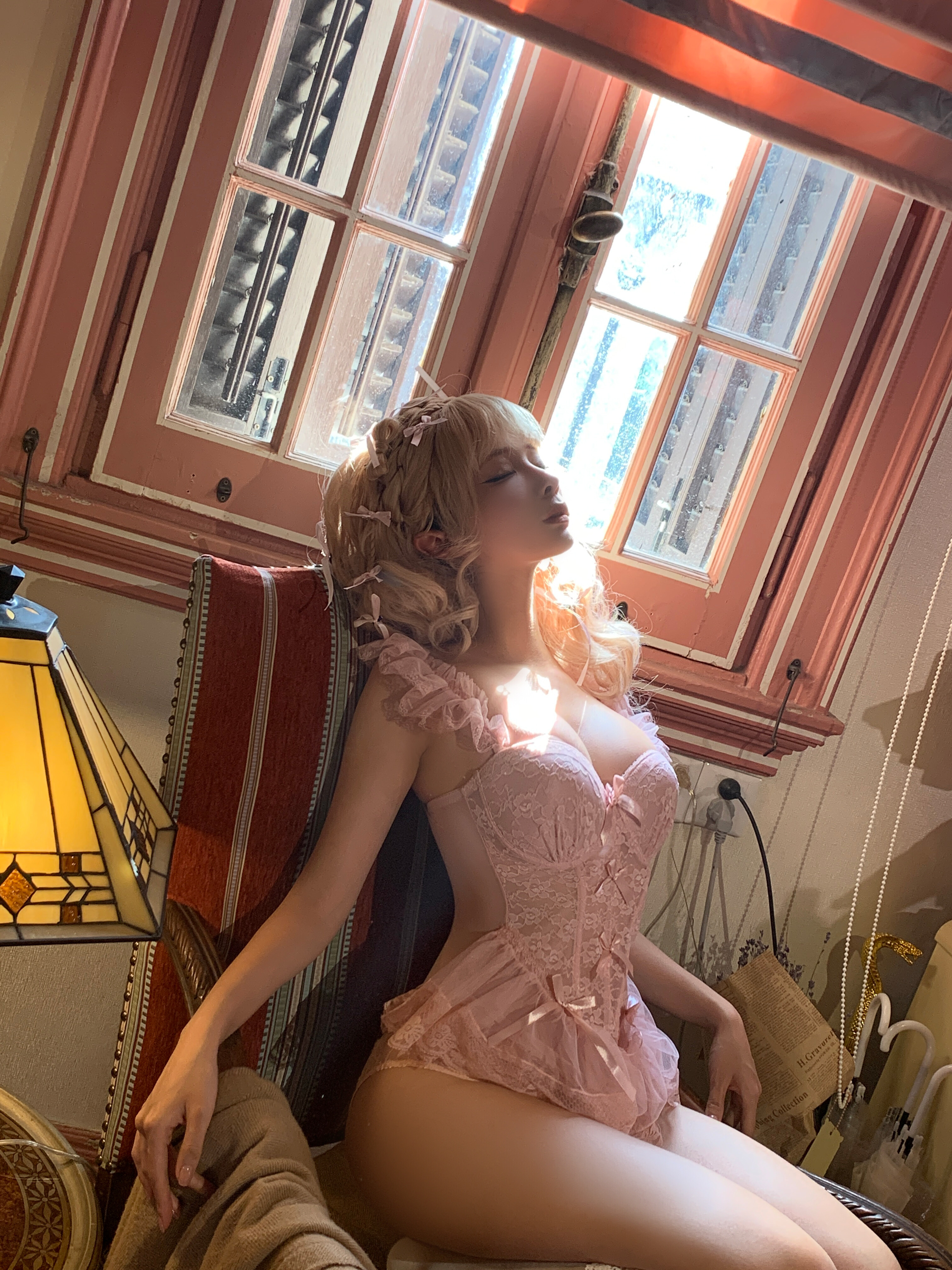 蠢沫沫 -  tóc vàng nơ bướm 94P