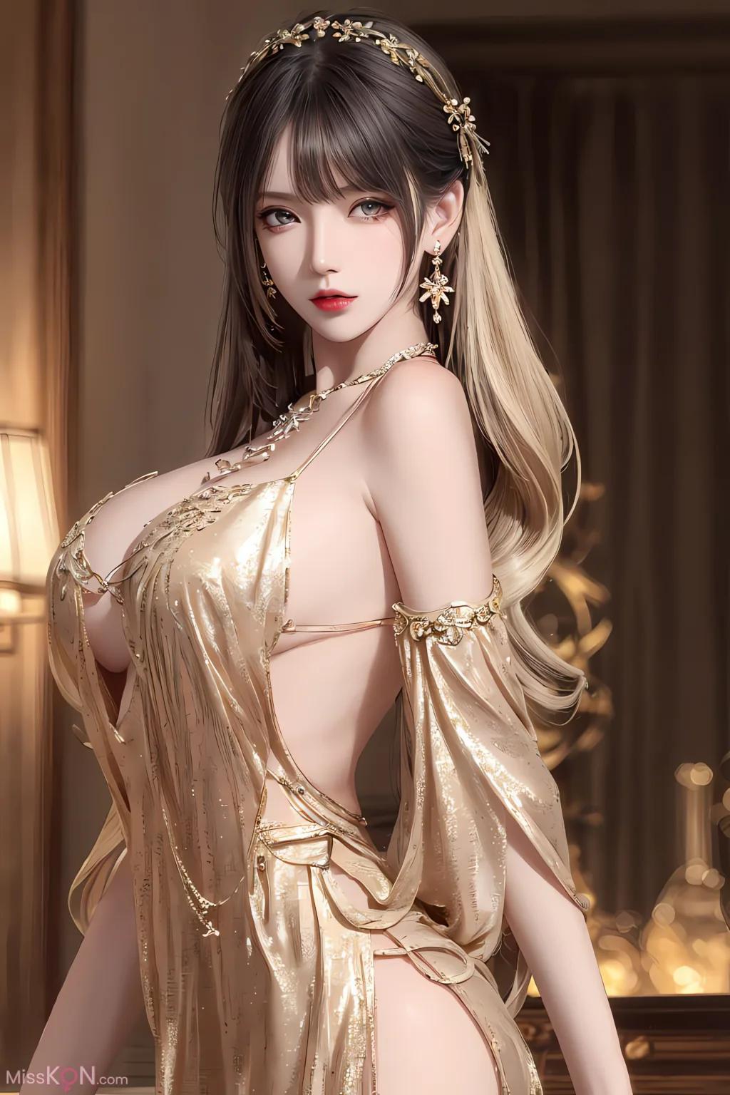 AI Tạo] Cô gái phong cách cổ 11 (98 ảnh)