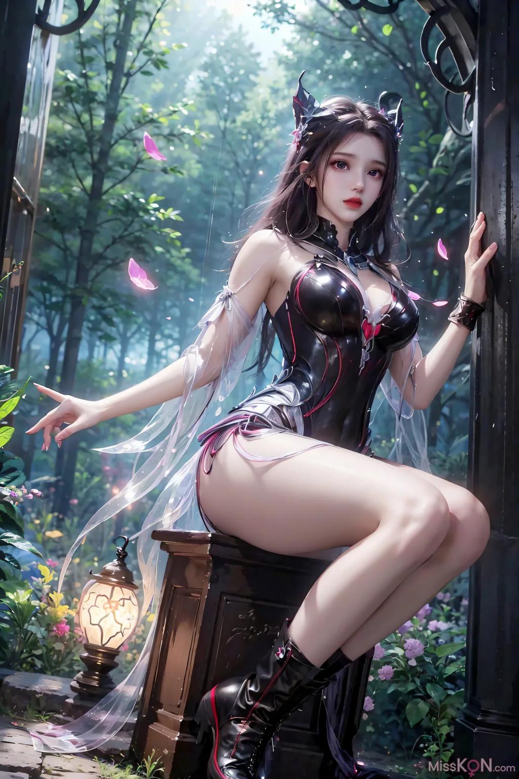 Trí tuệ nhân tạo] 朱竹清 (30 ảnh)
