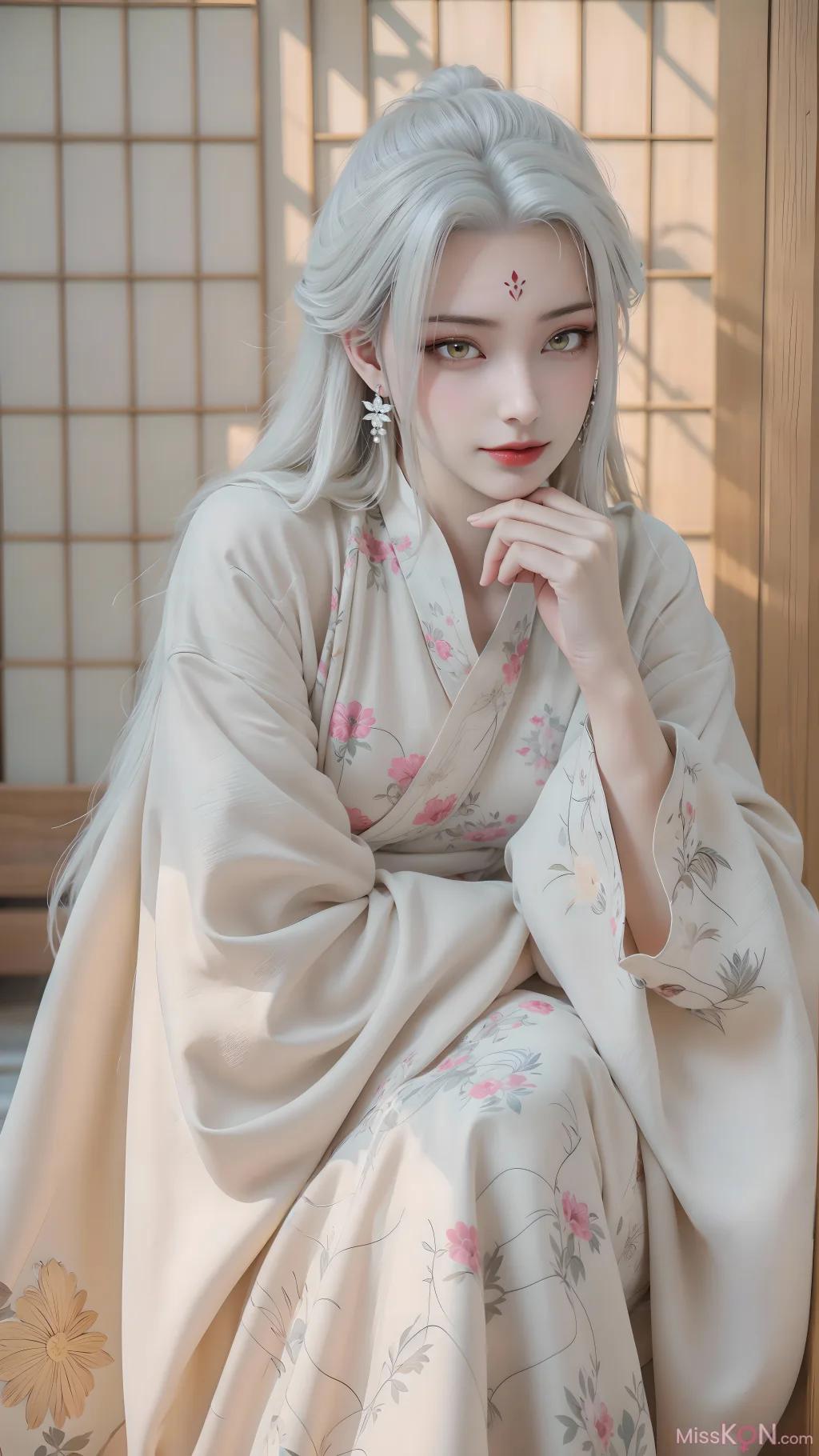 [AI Generated] 诛仙 雅痞灵狐小白 (40 photos)