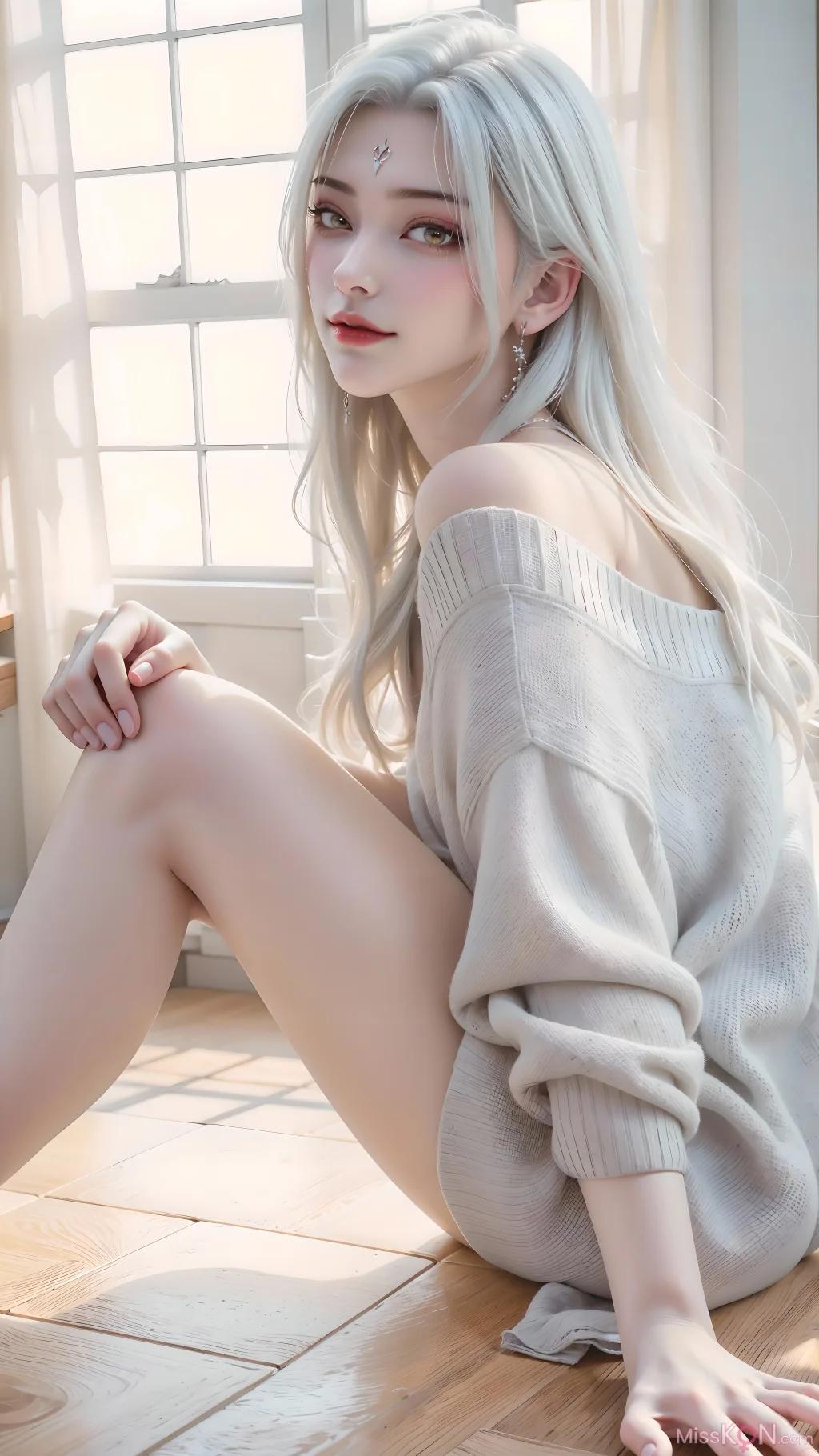 [AI Generated] 诛仙 雅痞灵狐小白 (40 photos)