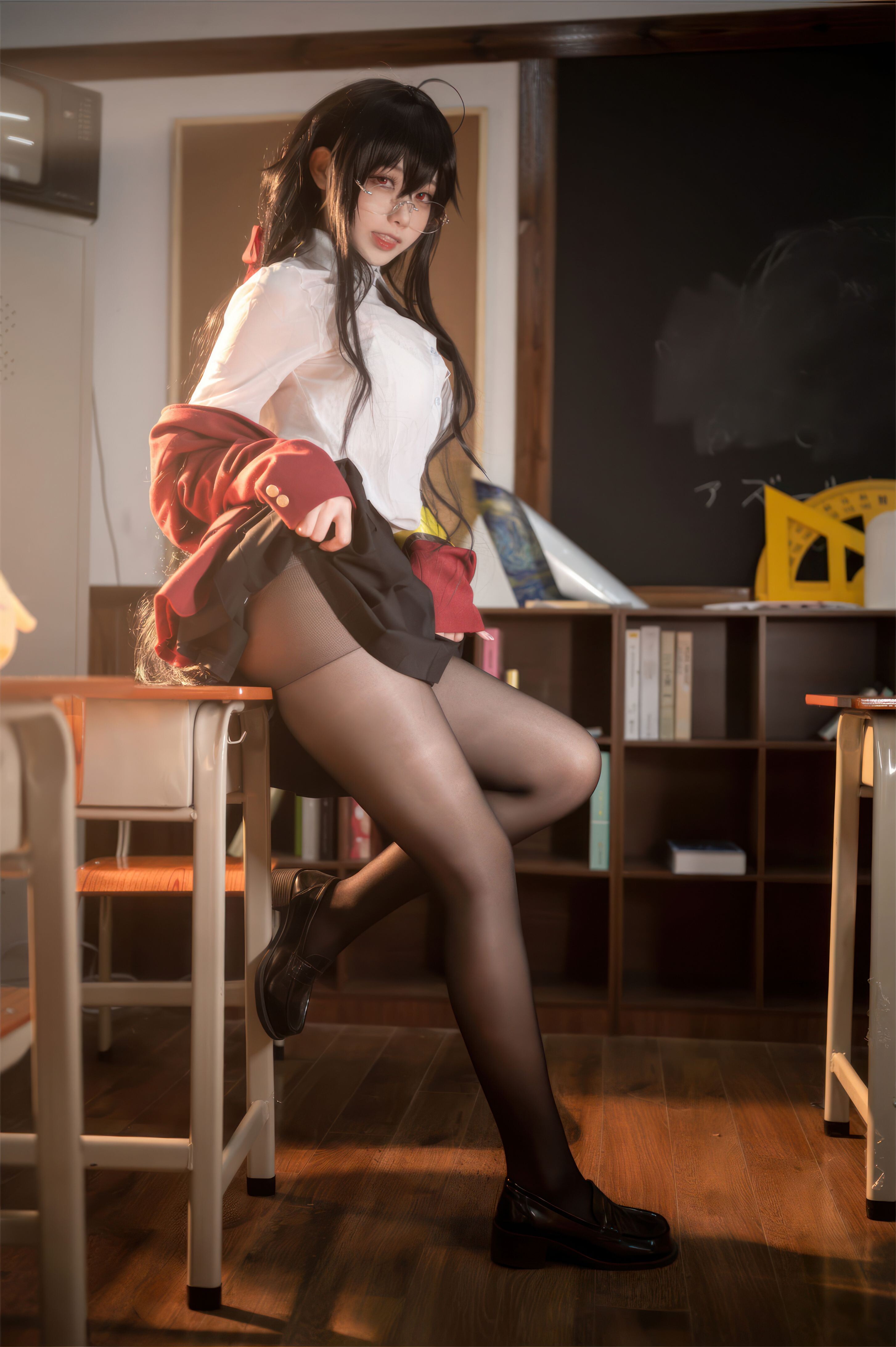 安食Ajiki - 碧藍航線 大鳳JK制服