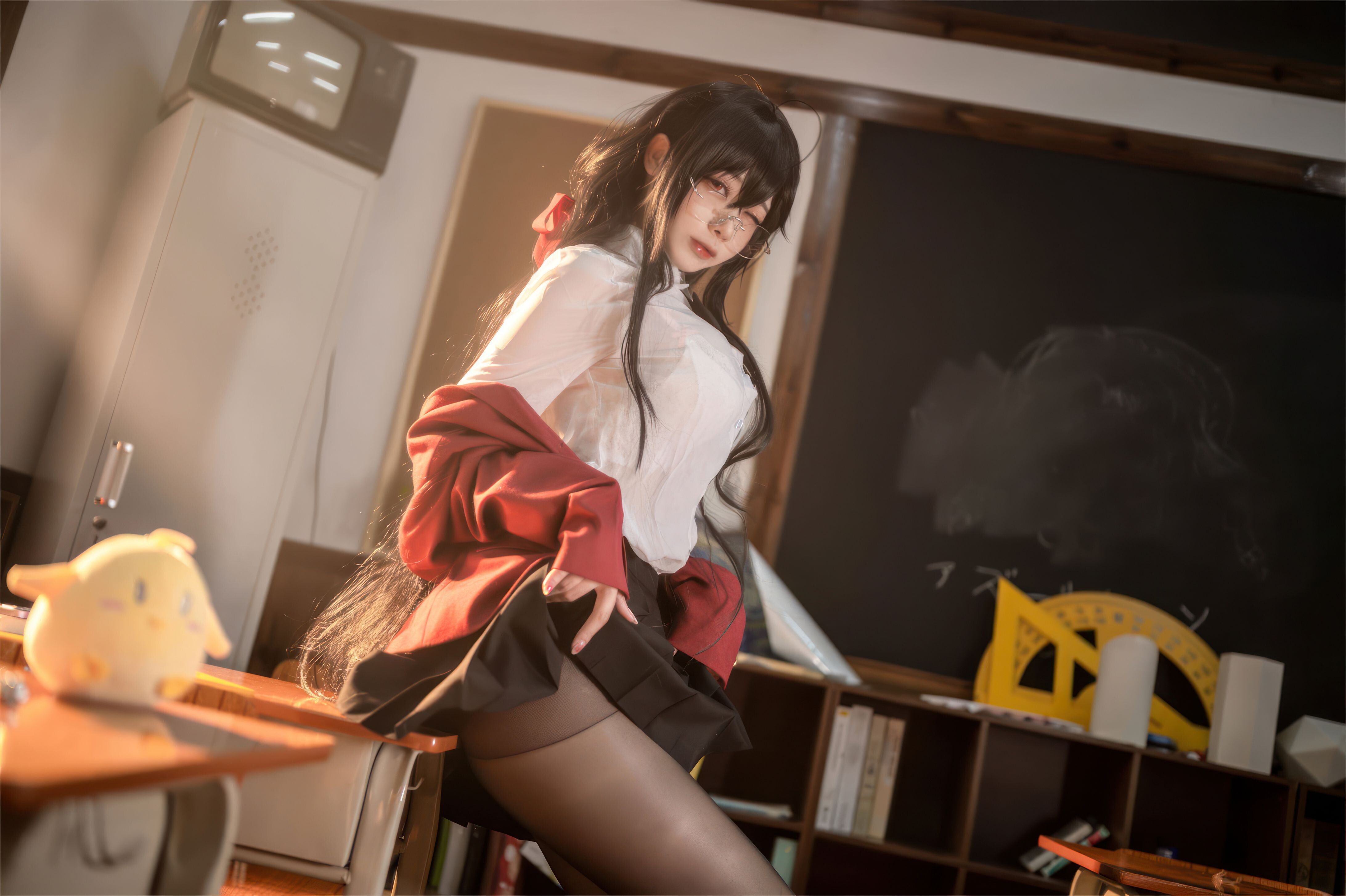 安食Ajiki - 碧藍航線 大鳳JK制服