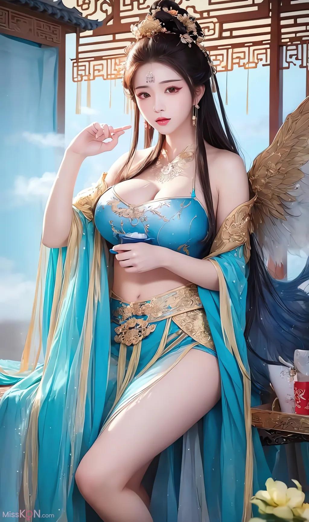 AI Sáng tạo] Cô gái phong cách cổ 23 (100 ảnh)