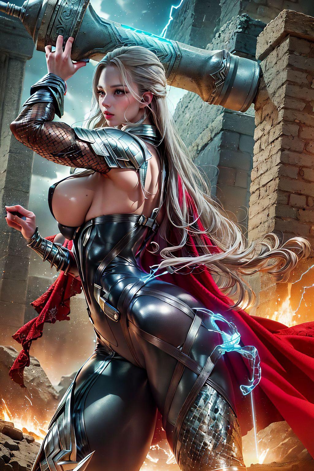 [AI Generated] 超级女英雄 (2042 photos)