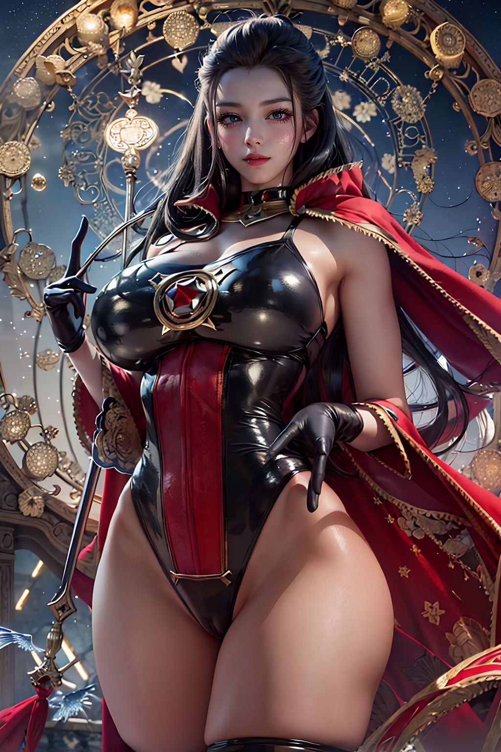 AI-Generated Super Heroine (2042 photos)