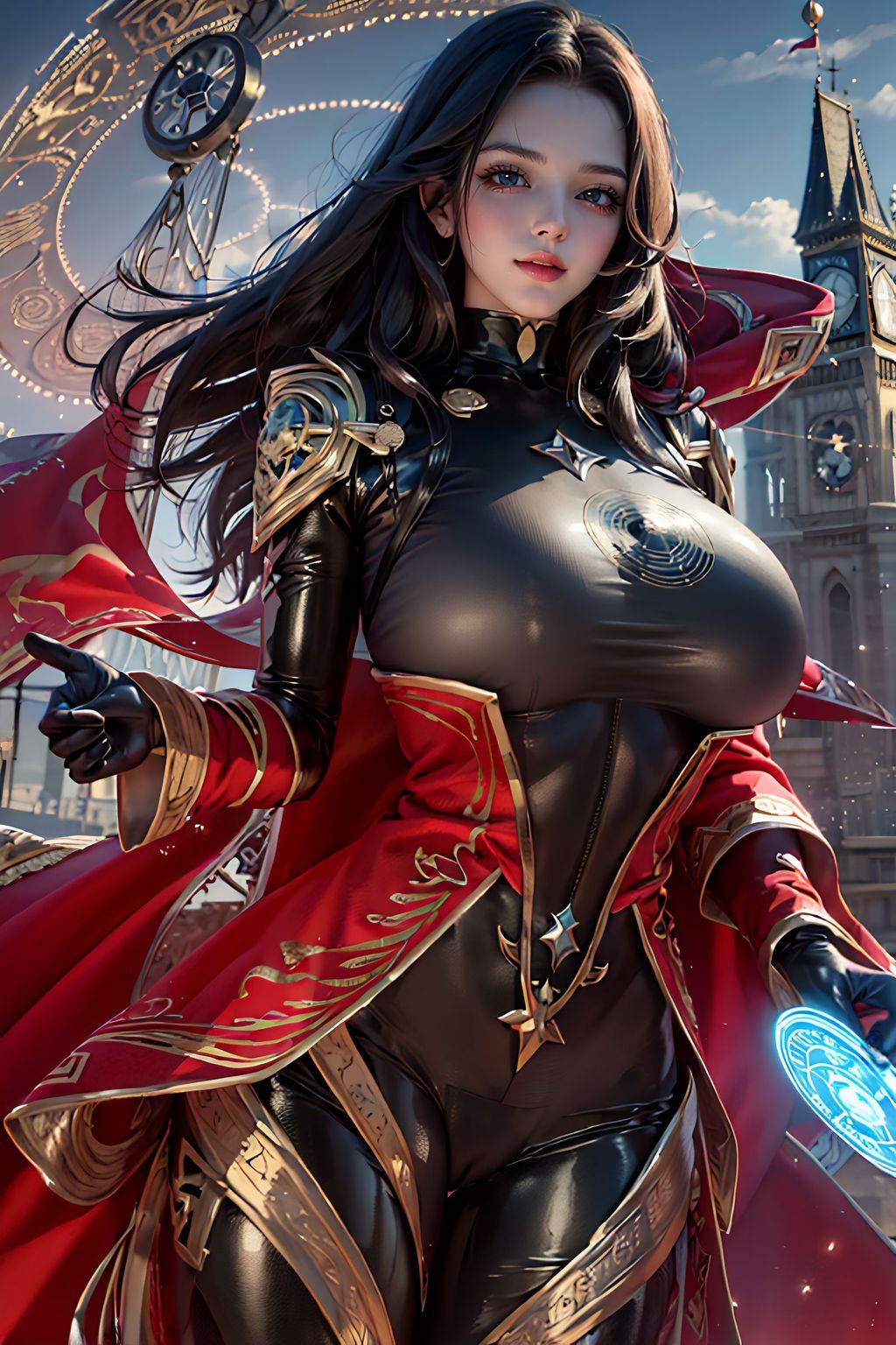 AI-Generated Super Heroine (2042 photos)