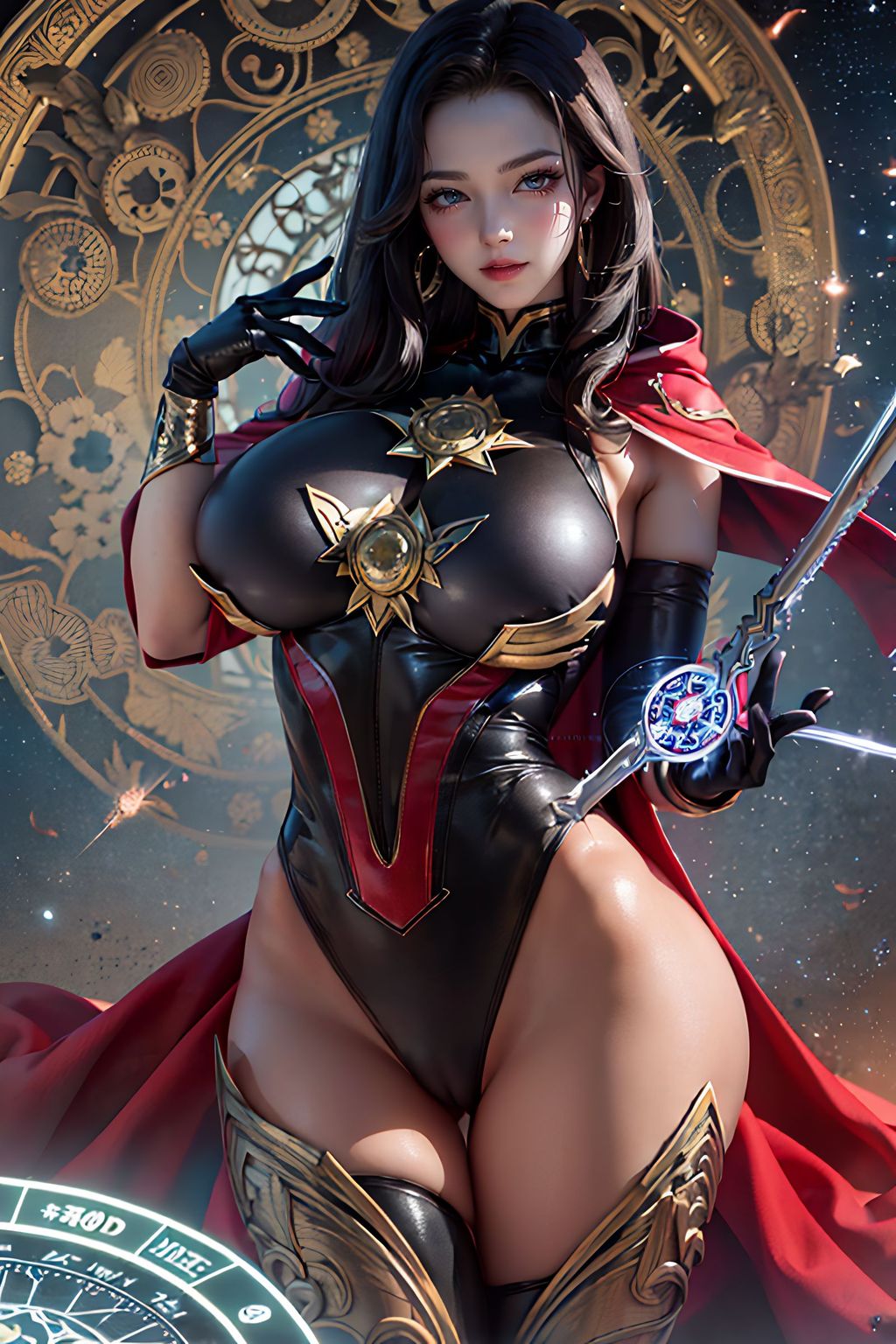 AI-Generated Super Heroine (2042 photos)
