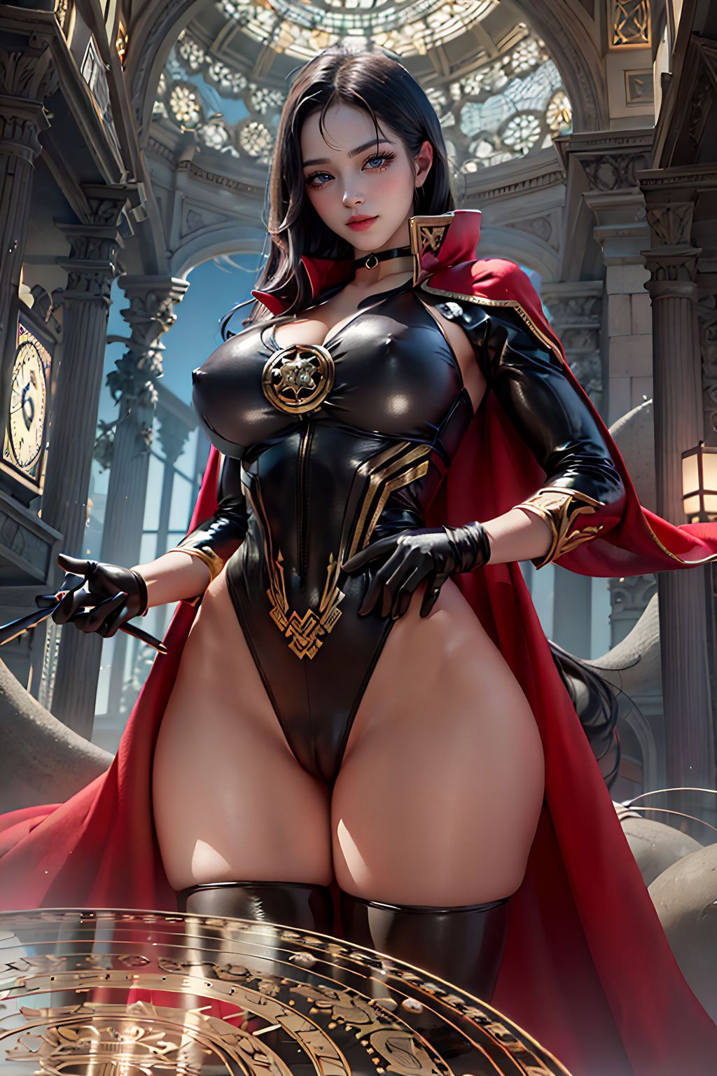 AI-Generated Super Heroine (2042 photos)