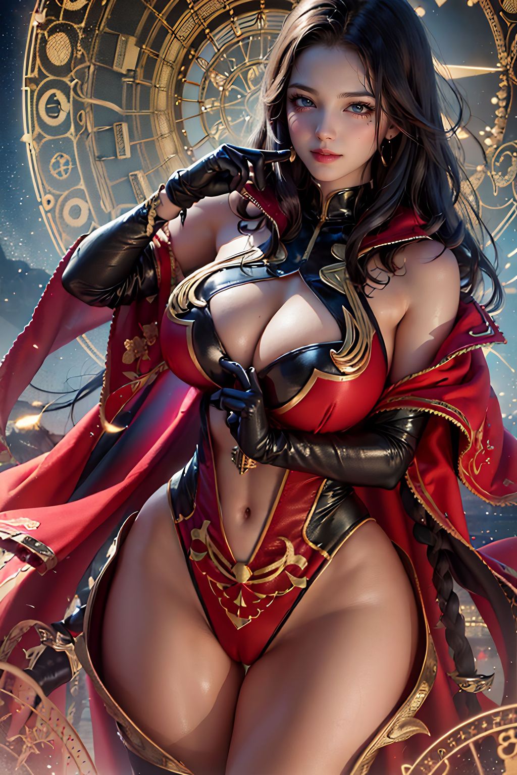 AI-Generated Super Heroine (2042 photos)
