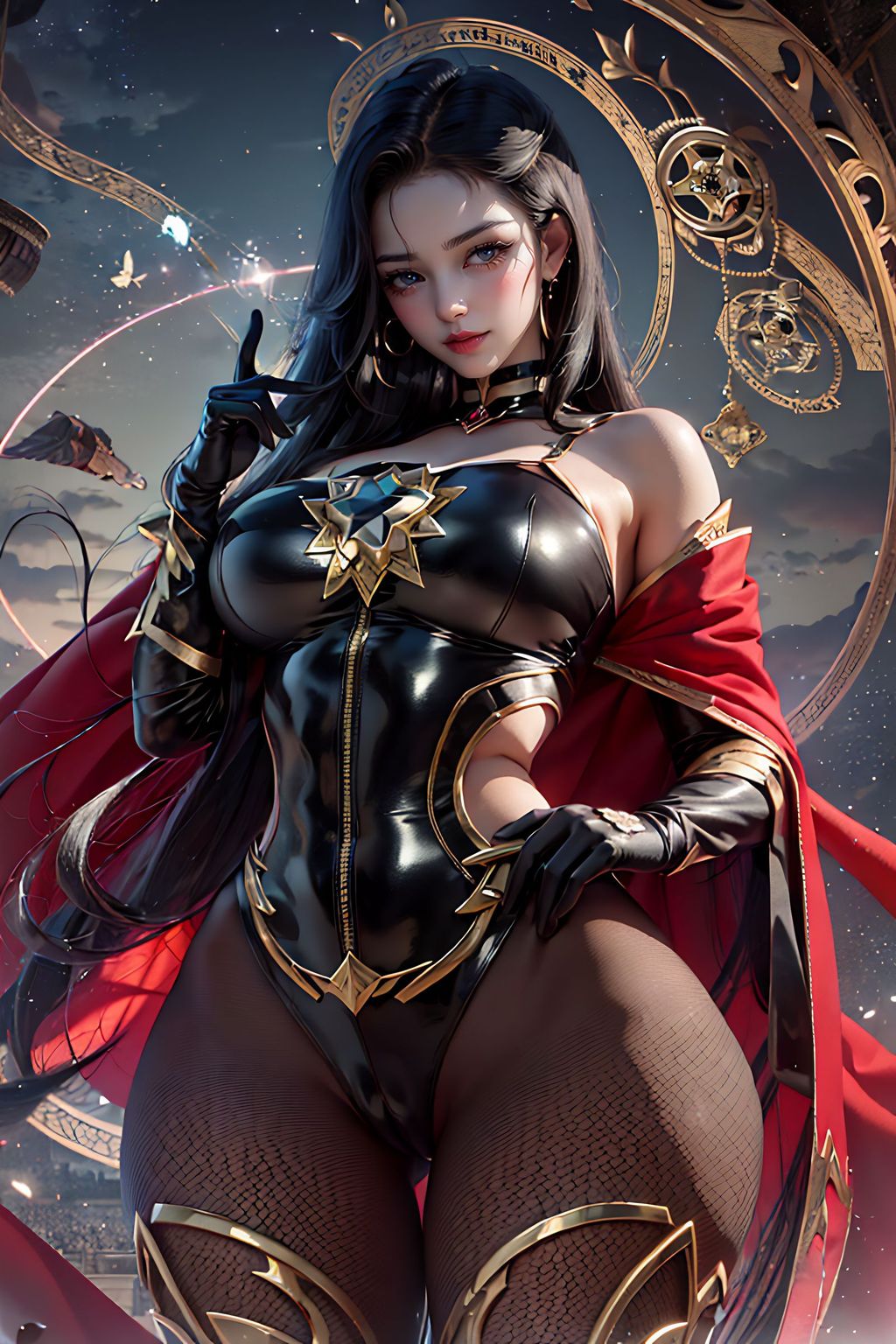 AI-Generated Super Heroine (2042 photos)