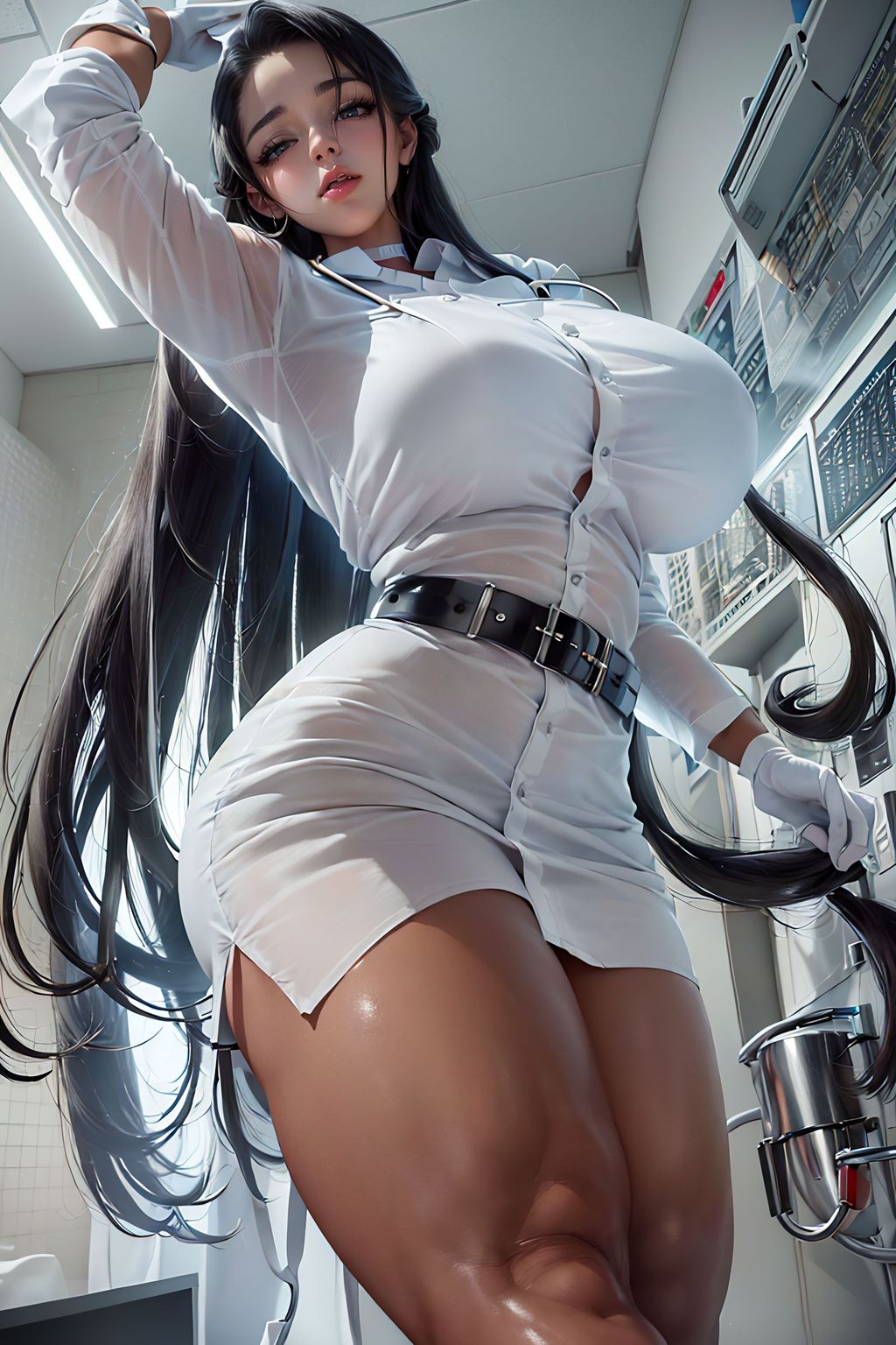 AI-Generated Super Heroine (2042 photos)