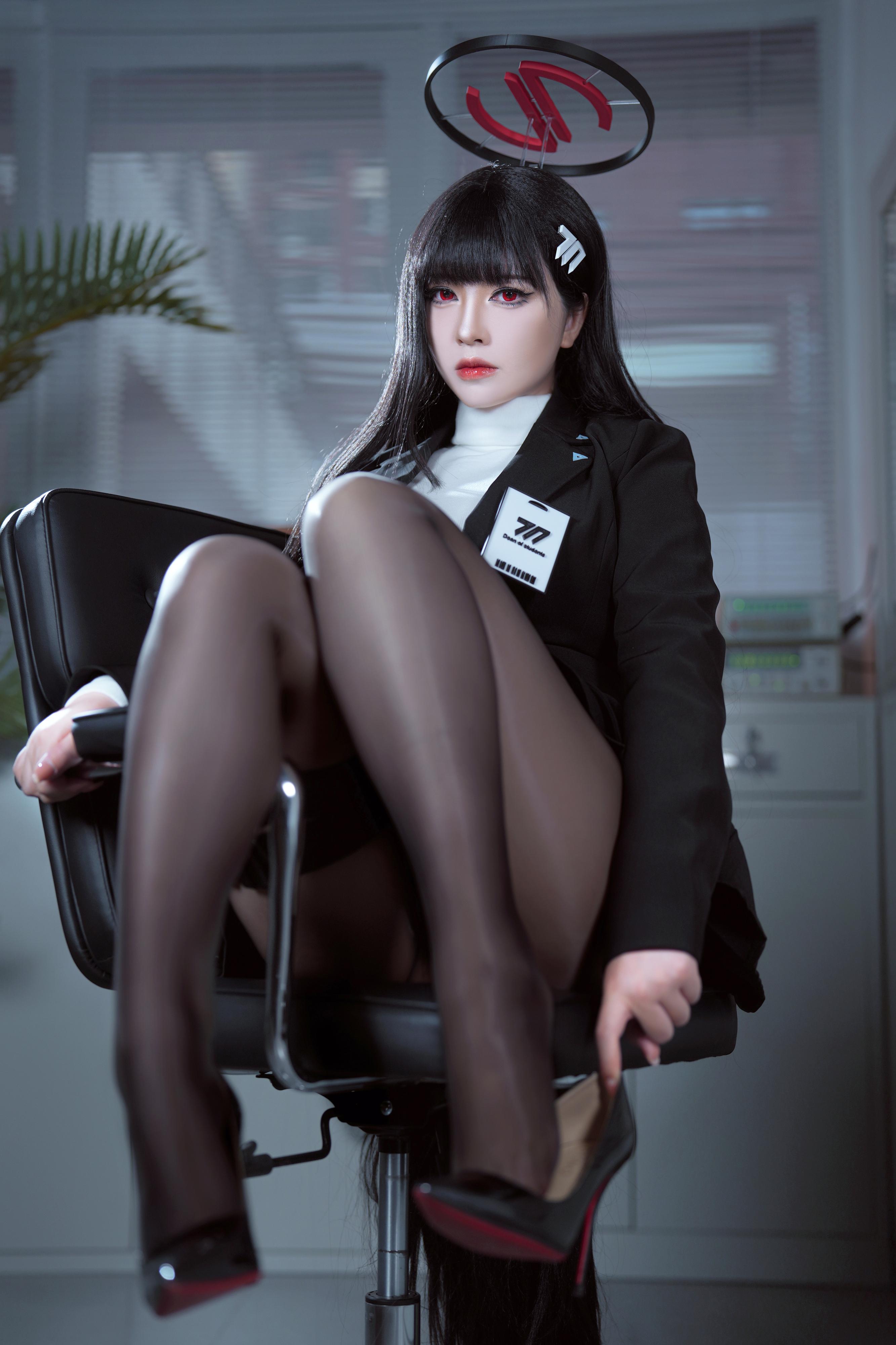 Ban Ban Zi Cosplay Rio Tsukatsuki Blue Archive 60P