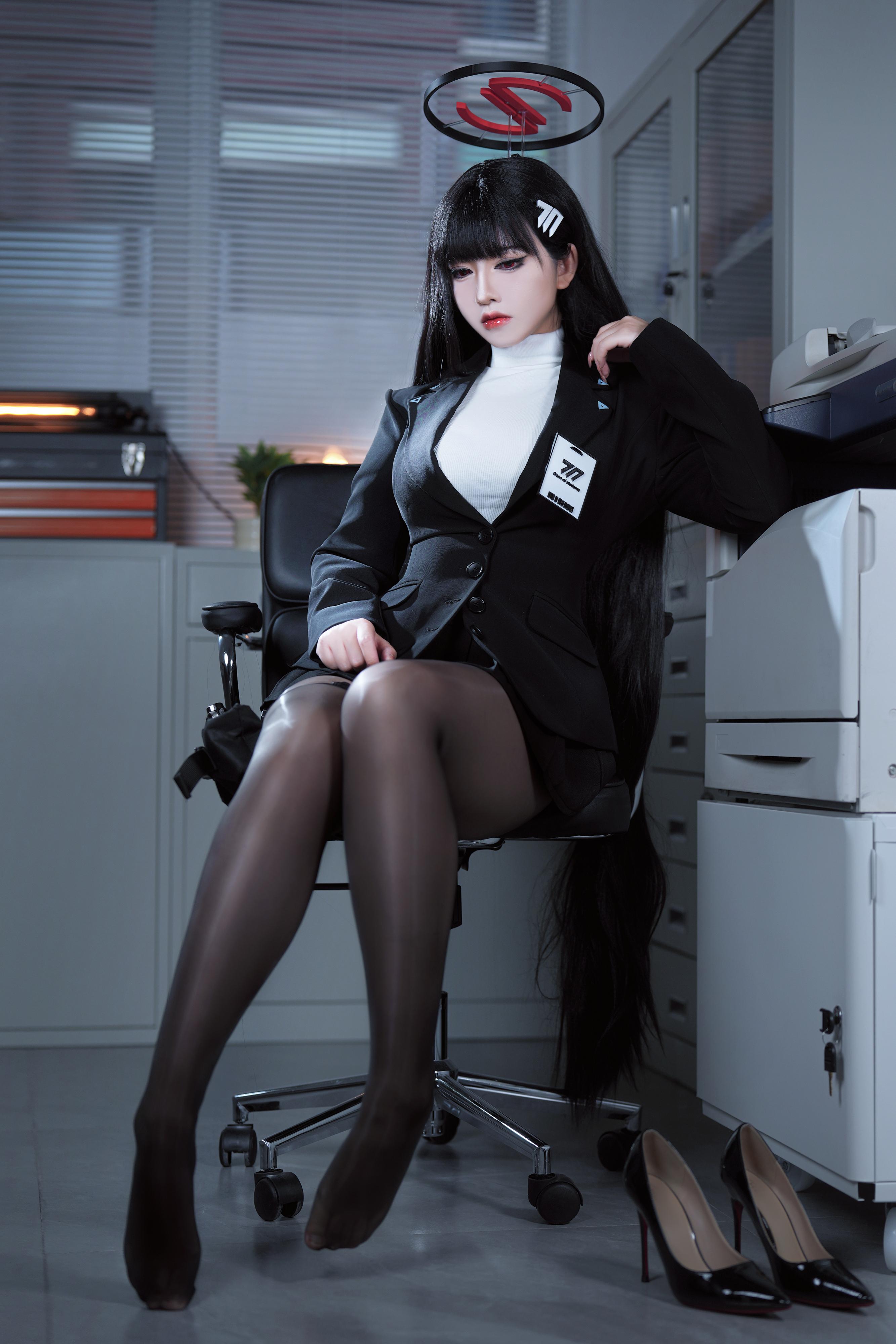 Ban Ban Zi Cosplay Rio Tsukatsuki Blue Archive 60P
