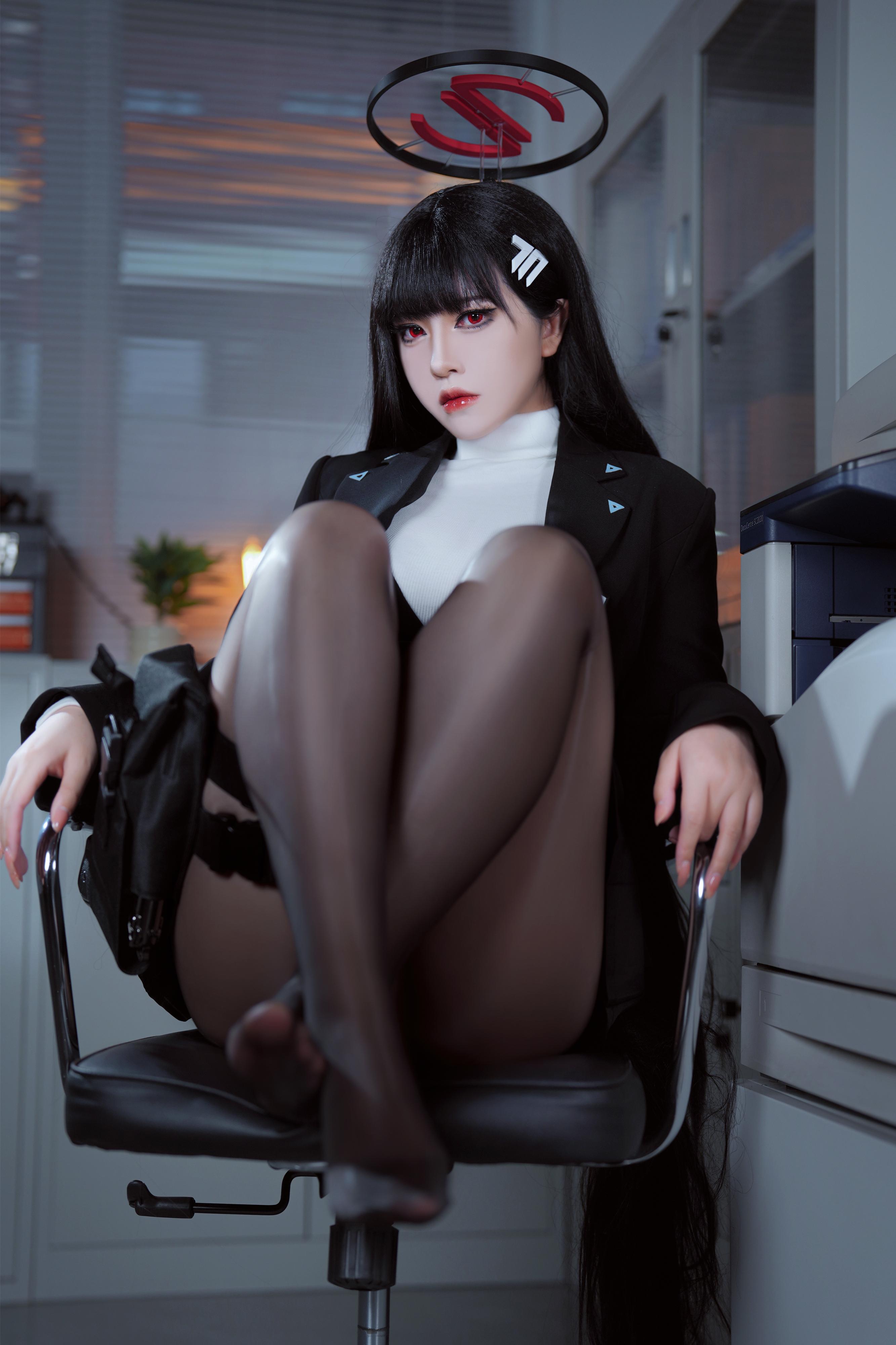 Ban Ban Zi Cosplay Rio Tsukatsuki Blue Archive 60P