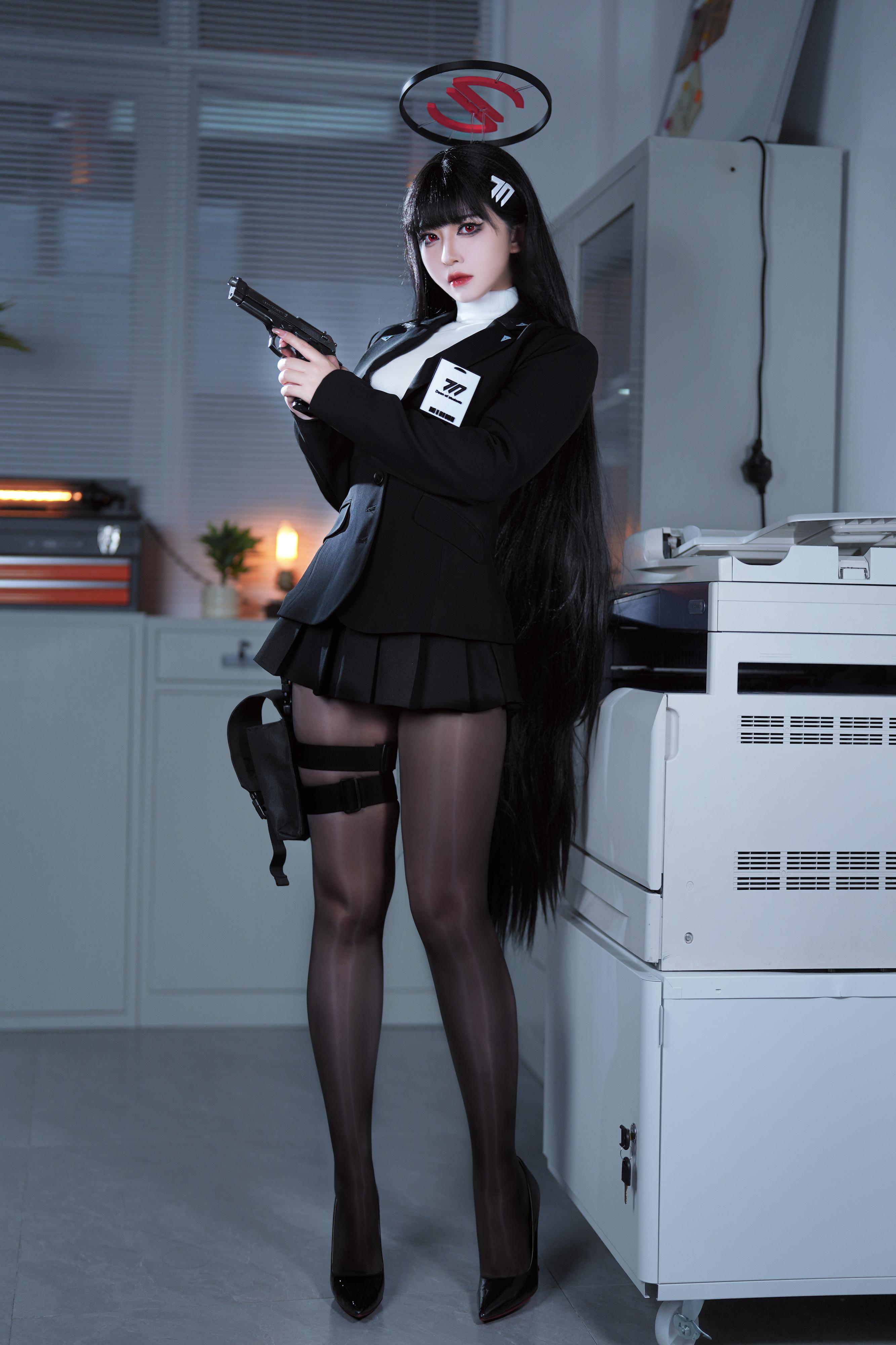 Ban Ban Zi Cosplay Rio Tsukatsuki Blue Archive 60P