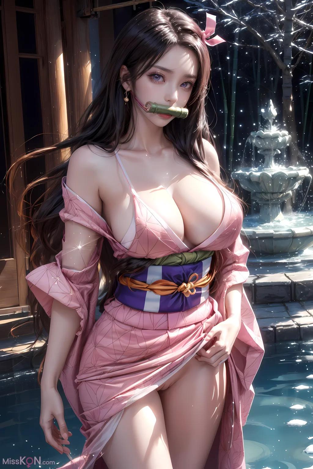 AI生成 鬼滅の刃-竈門禰豆子 (44枚の写真)