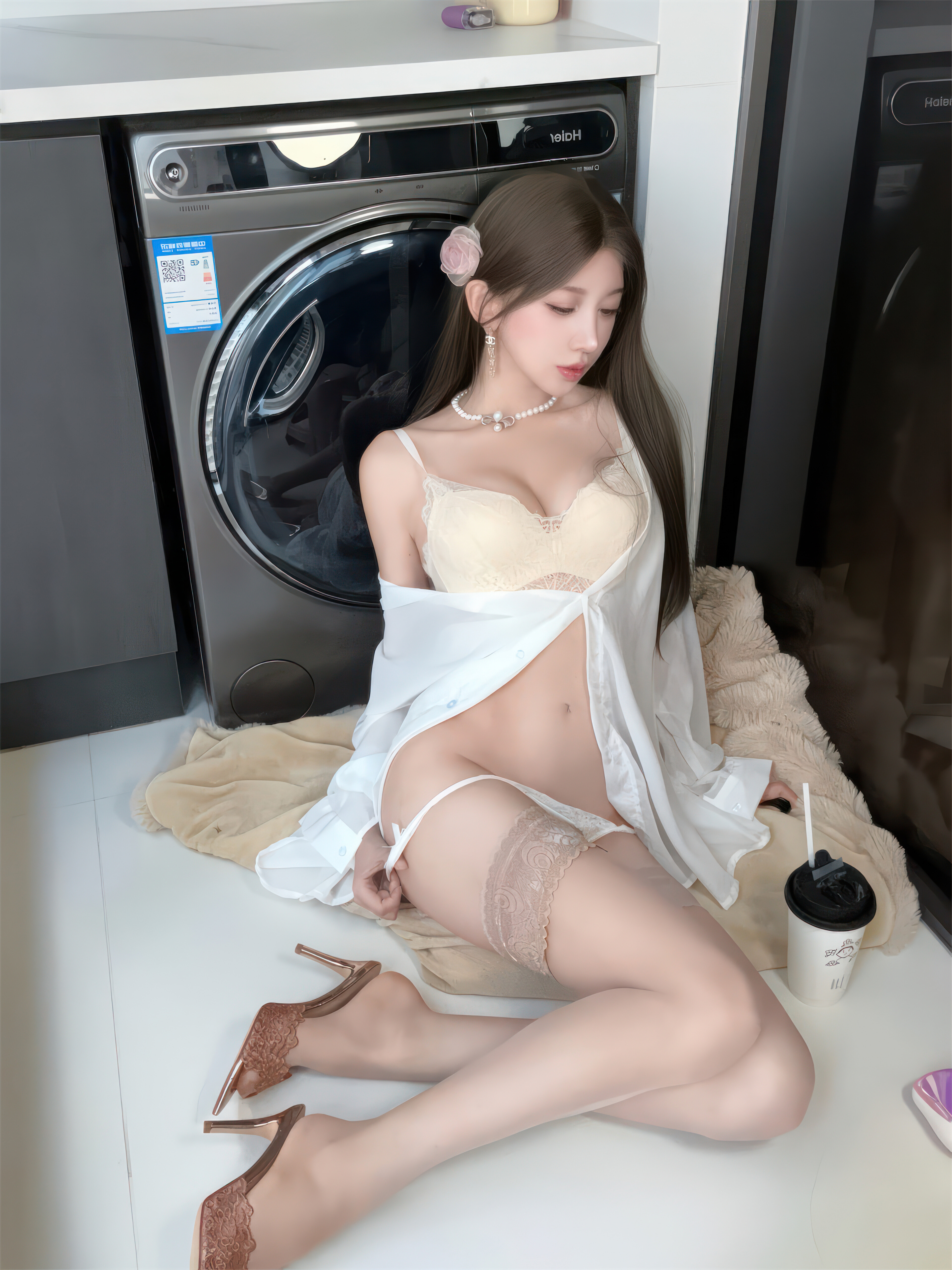 过期米线线喵 羞涩の妻 39P