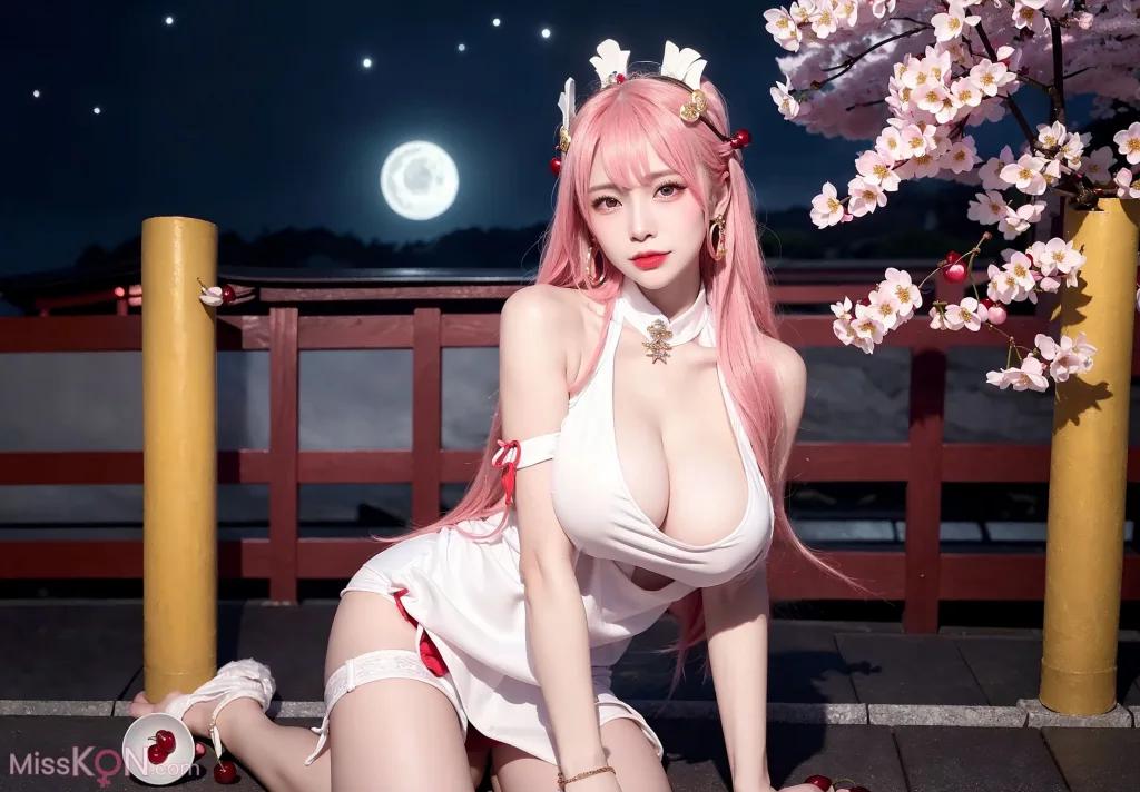AI生成 桜の女の子 (77枚の写真)