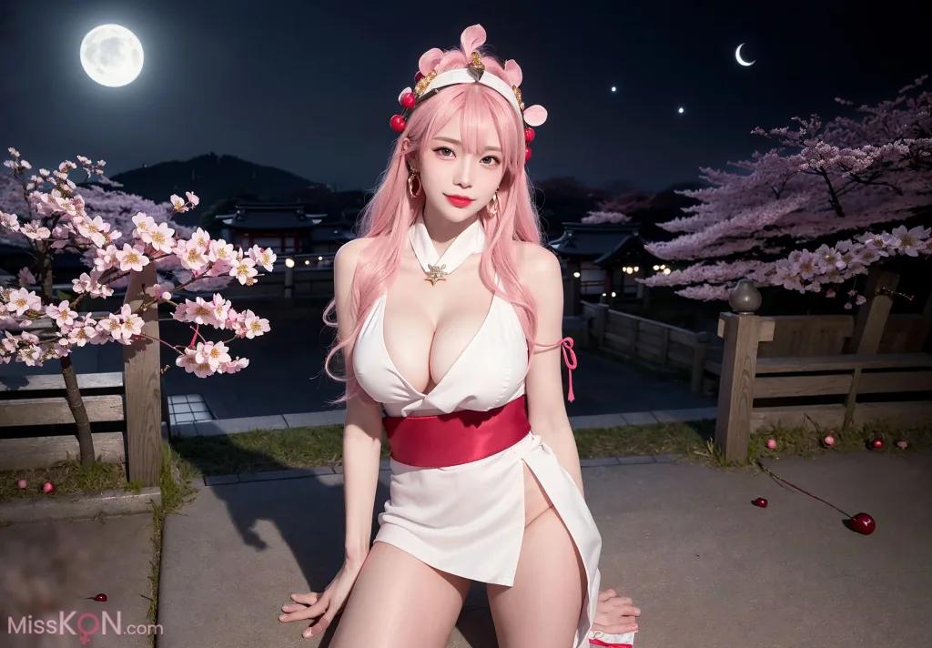 [AI Generated] Cherry Blossom Girl (77 photos)