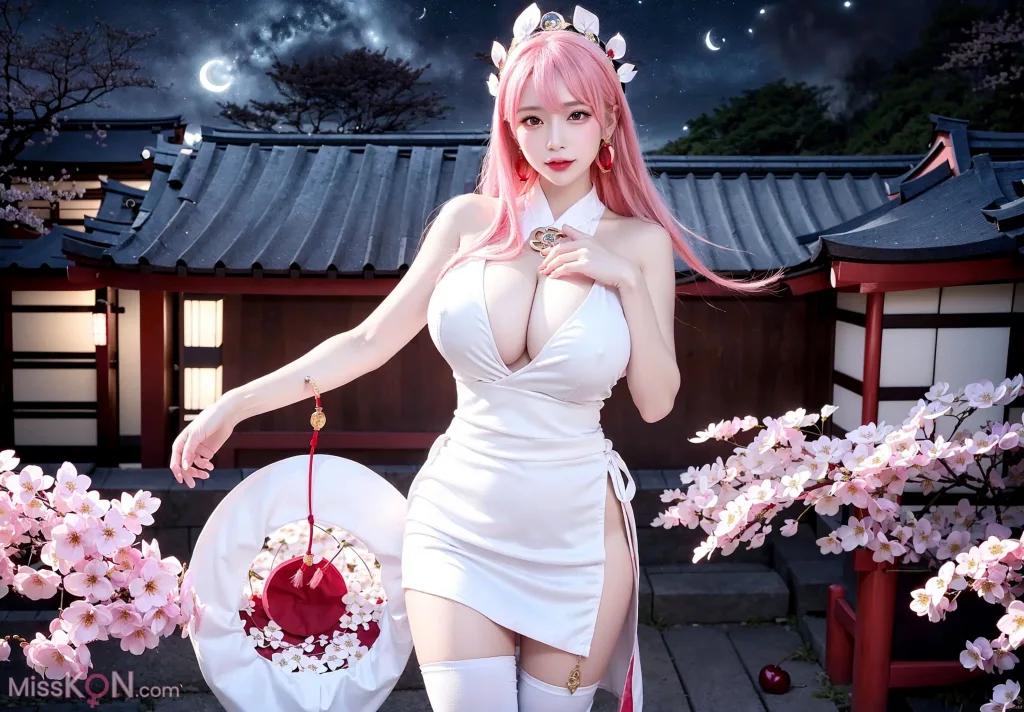 [AI Generated] Cherry Blossom Girl (77 photos)