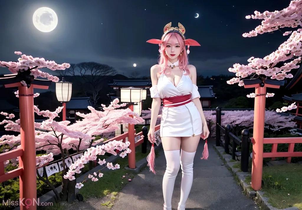 [AI Generated] Cherry Blossom Girl (77 photos)