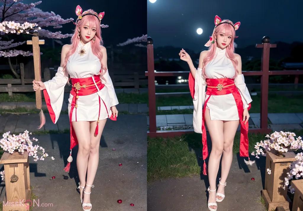 [AI Generated] Cherry Blossom Girl (77 photos)