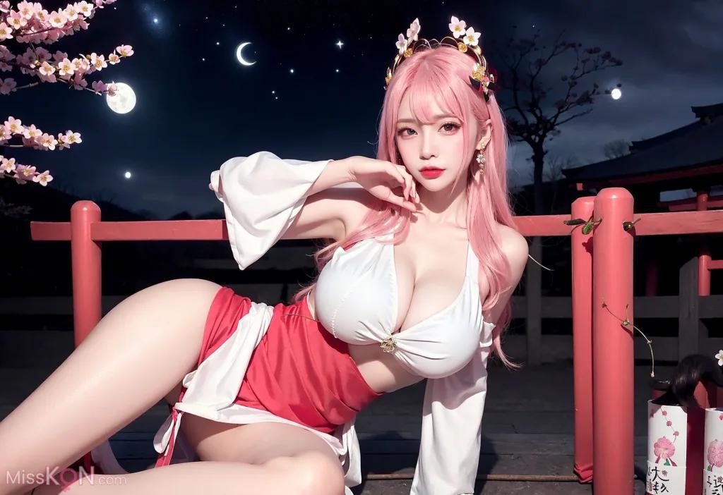 [AI Generated] Cherry Blossom Girl (77 photos)