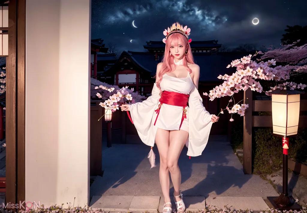 [AI Generated] Cherry Blossom Girl (77 photos)