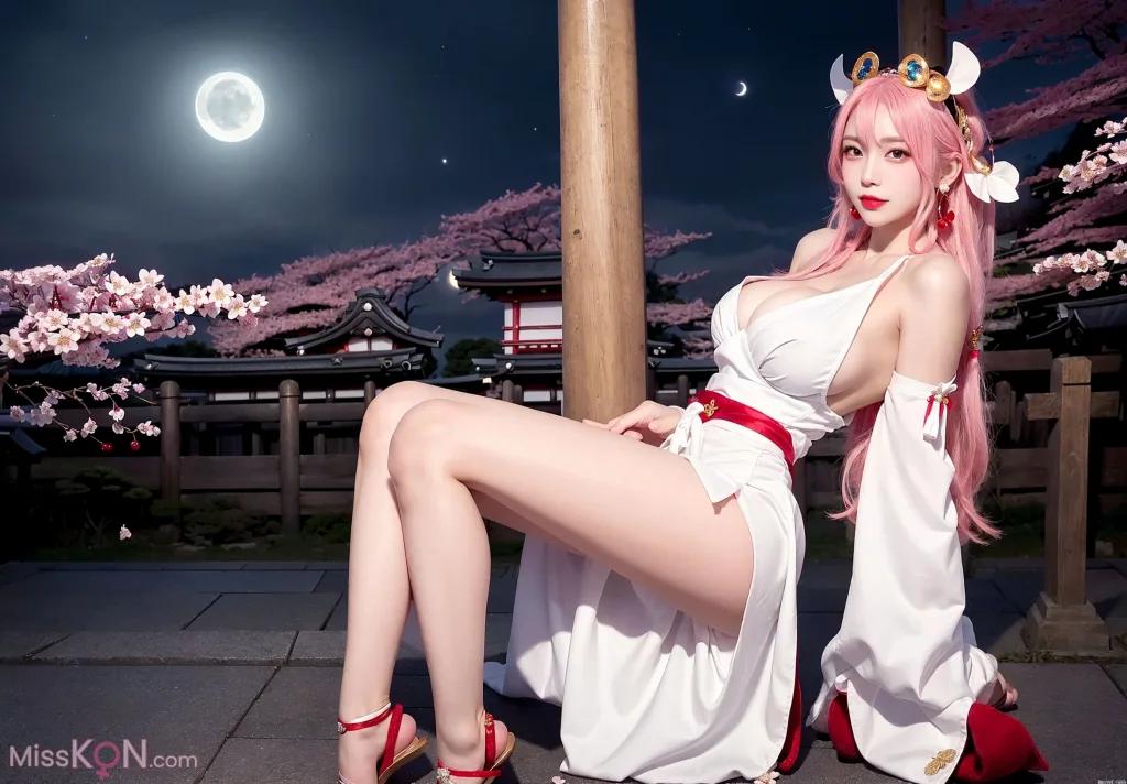 [AI Generated] Cherry Blossom Girl (77 photos)