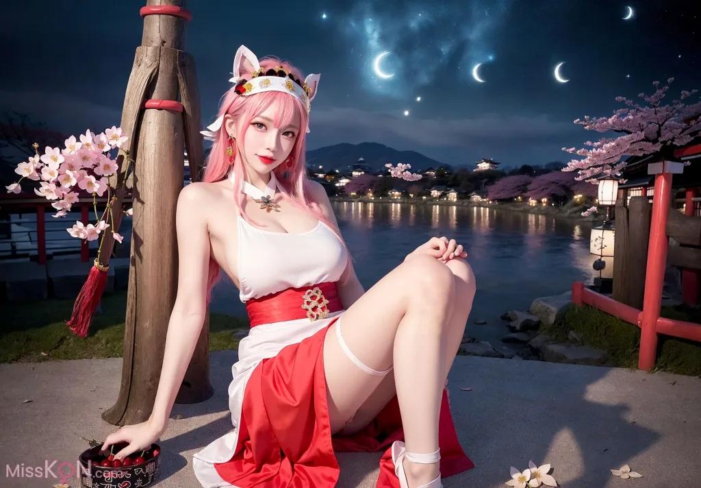 [AI Generated] Cherry Blossom Girl (77 photos)