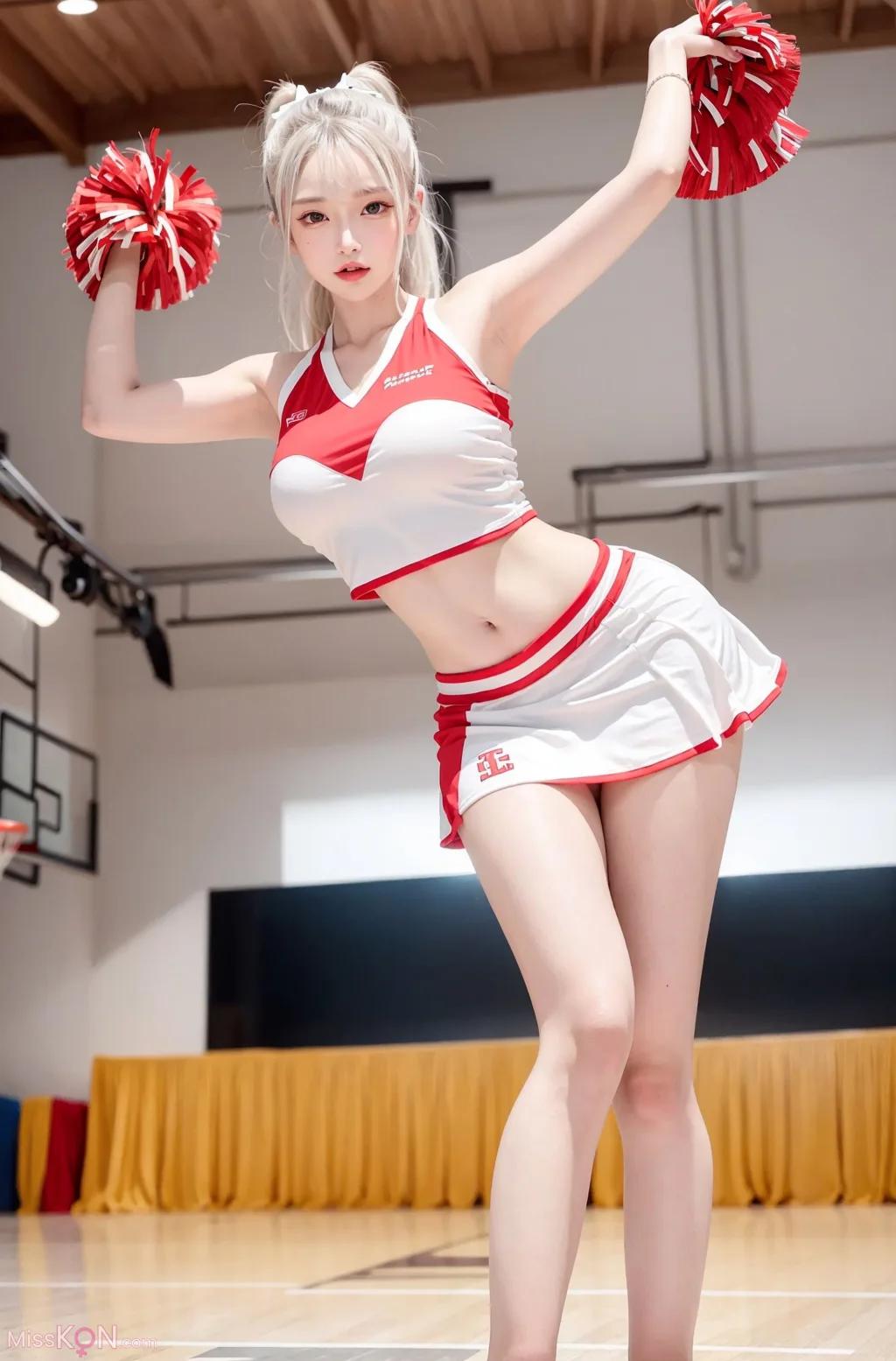 AI-Generated Sexy Cheerleading Team (203 photos)