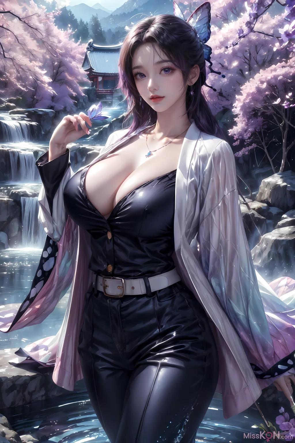 AI Generated Kuzan: Demon Slayer - Kanao Tsuyuri (28 photos)