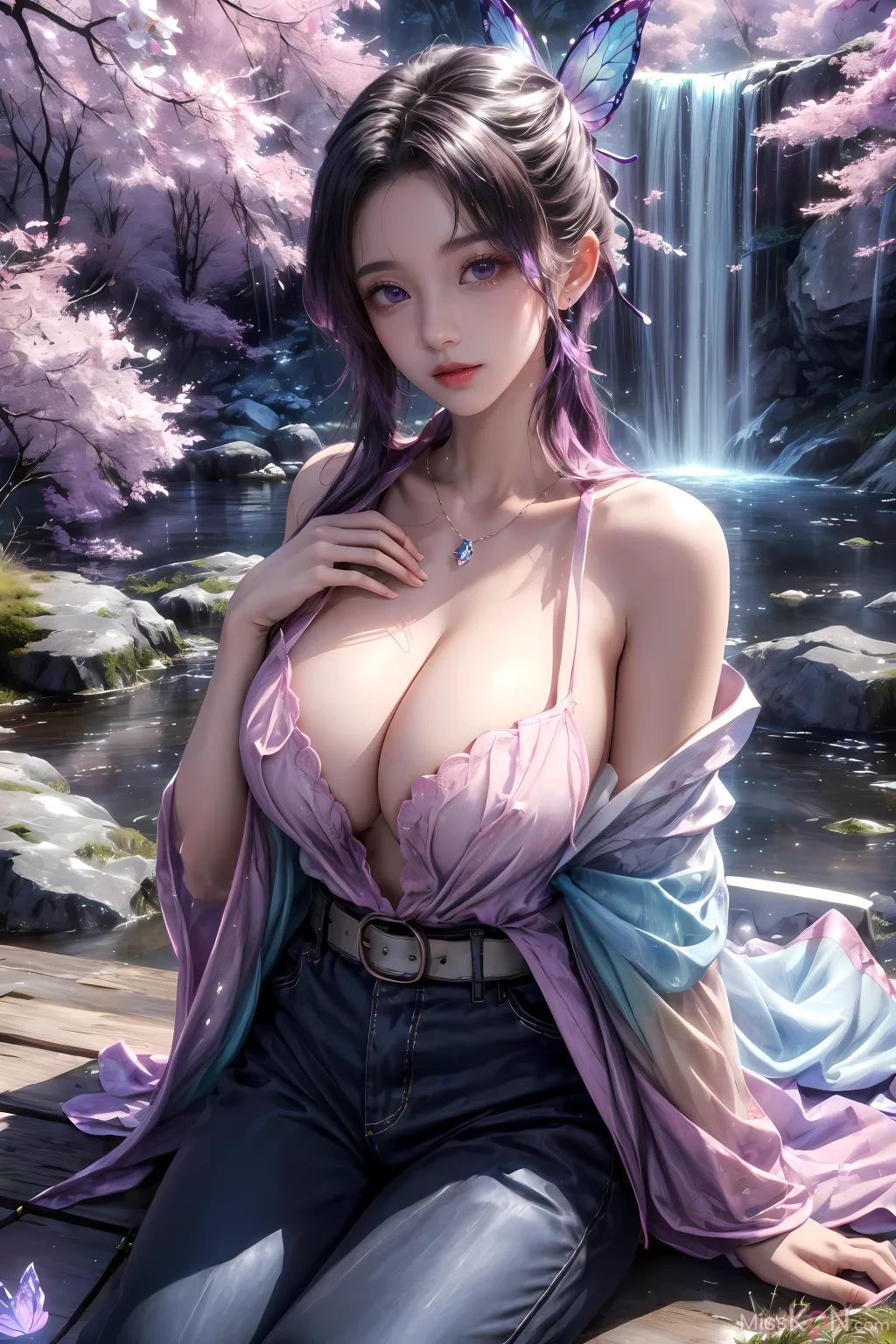 AI Generated Kuzan: Demon Slayer - Kanao Tsuyuri (28 photos)