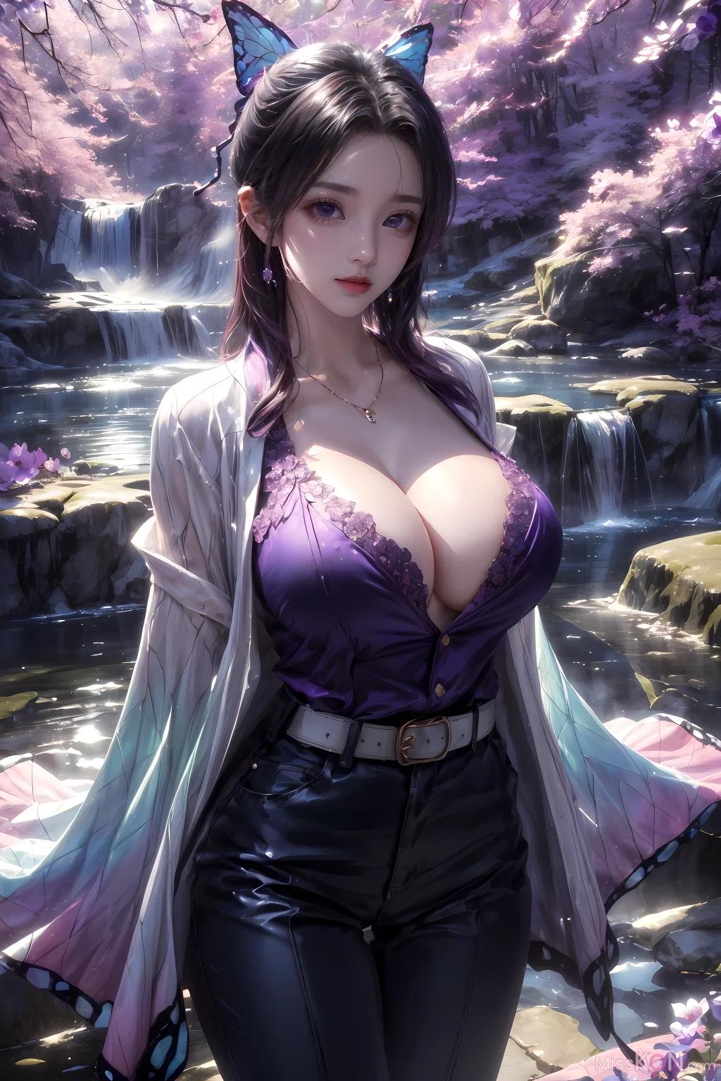 AI Tạo] Kuzan: 鬼滅之刃-蝴蝶忍 (28 ảnh)