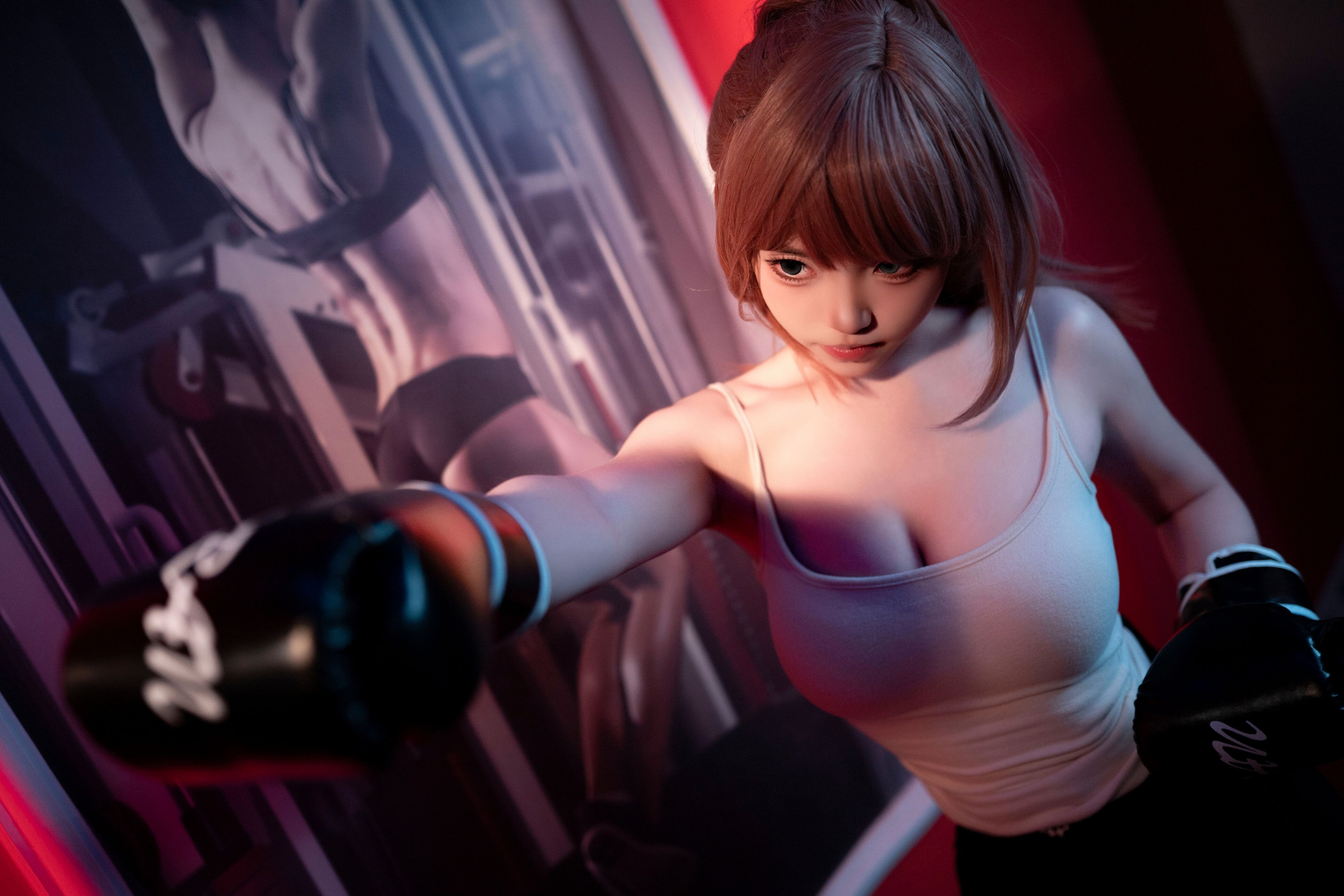 Bangni邦尼 - 致命拳擊 Cosplay