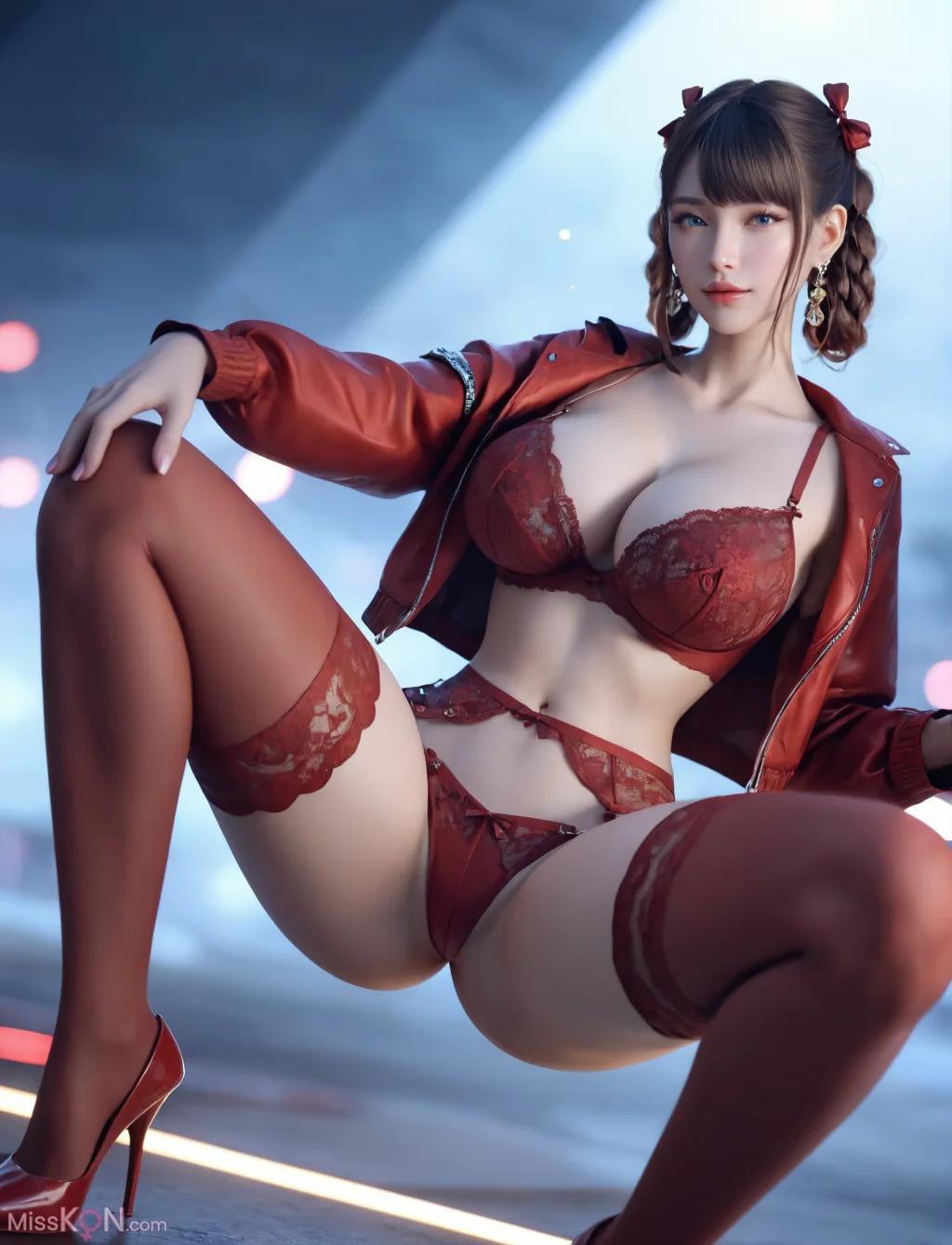 AI-Generated CF Crossfire – Lánxī'ér 【墨迹】 (267 photos)