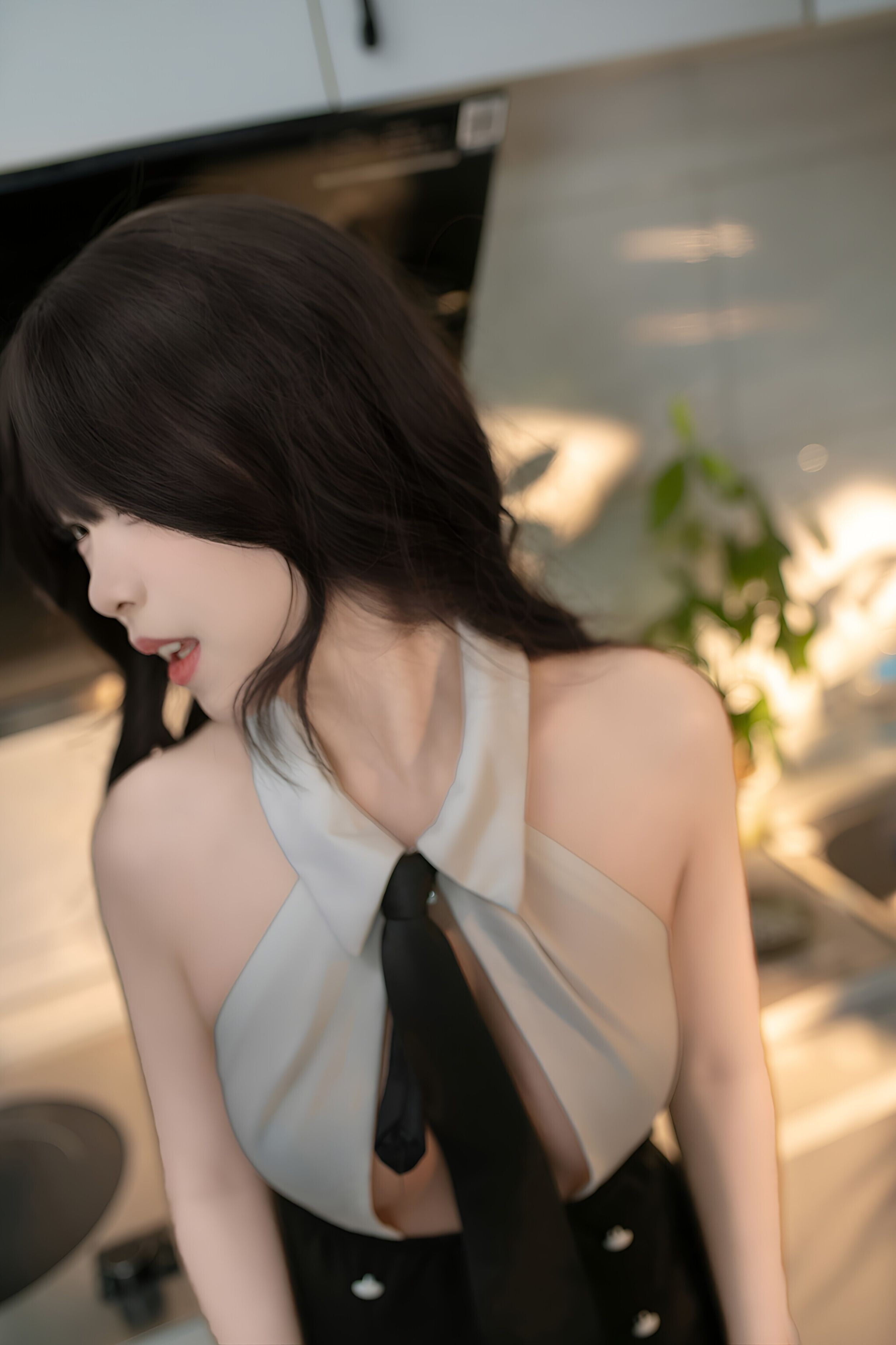 Bangni Bonnie Nhân Viên Nhỏ Gợi Cảm