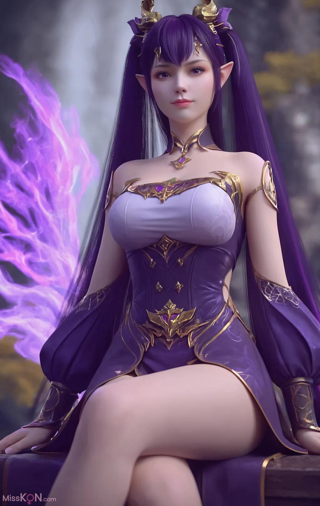 AI Generated 斗破苍穹 – 紫研成年版 【墨迹】 (288 photos)