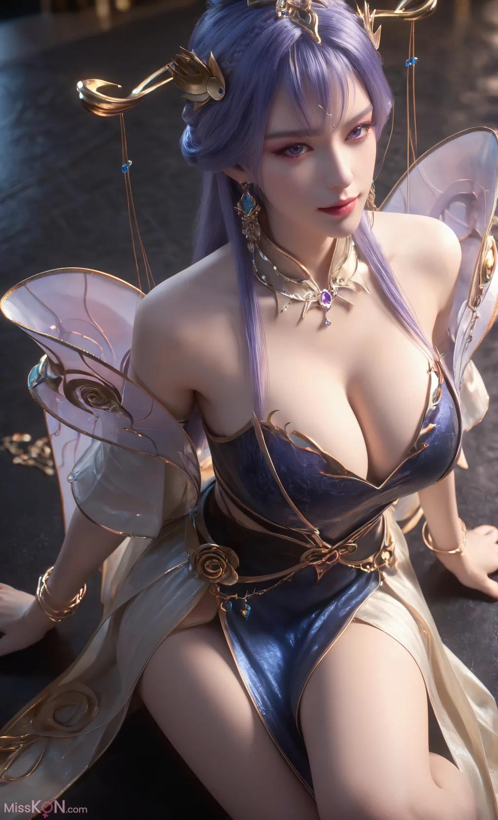 AI Generated:  Hundred Refinements to Divinity: Heaven's Elder [墨迹] (301 photos)