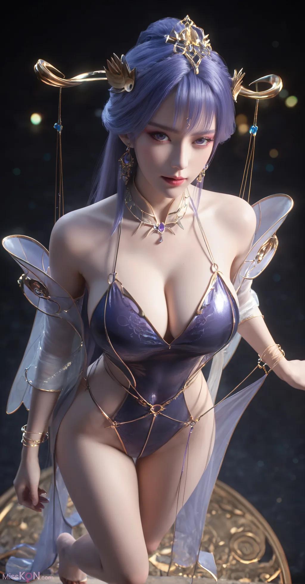 AI Generated:  Hundred Refinements to Divinity: Heaven's Elder [墨迹] (301 photos)