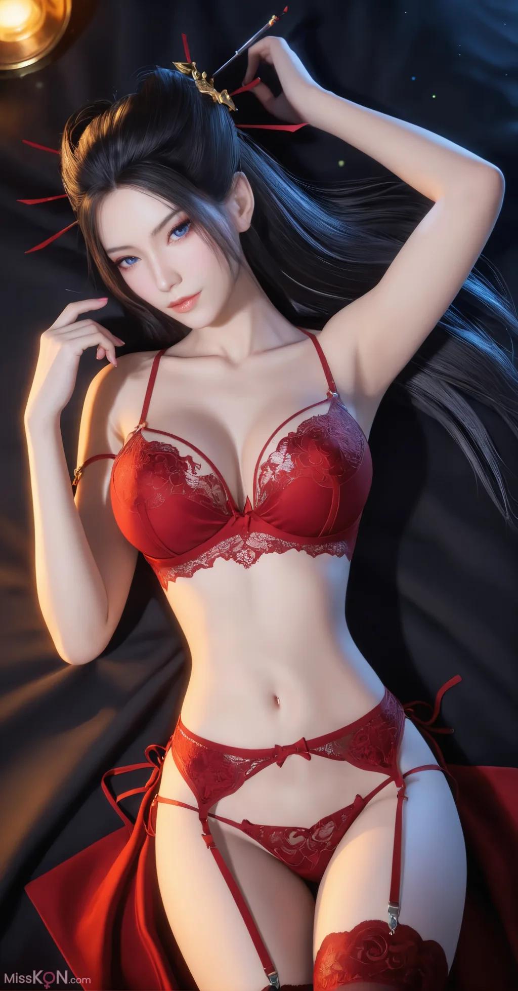 AI Generated Tian Xing Jiu Ge – Yan Ling Ji 【Mo Ji】 (278 photos)