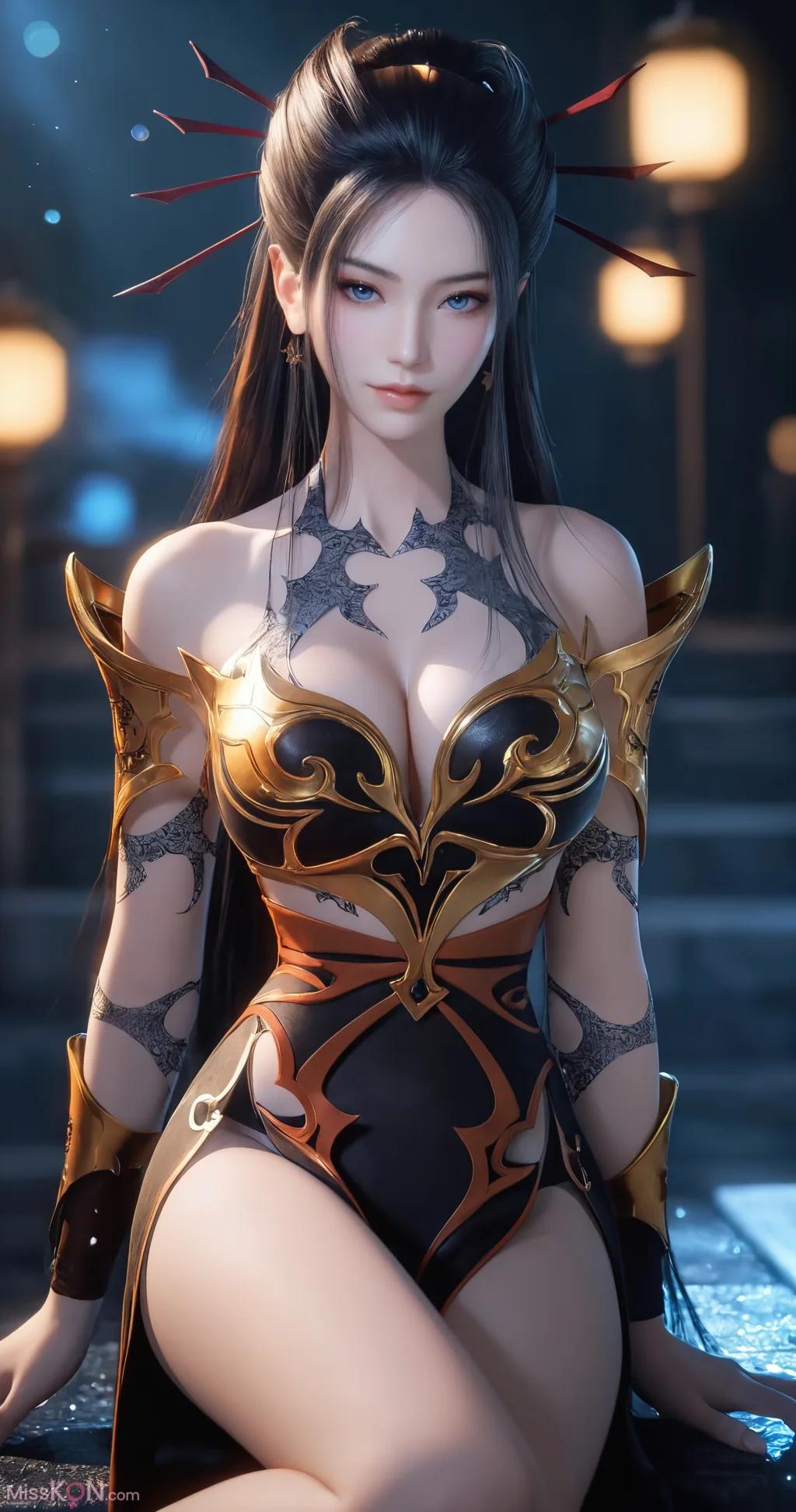 AI Generated Tian Xing Jiu Ge – Yan Ling Ji 【Mo Ji】 (278 photos)