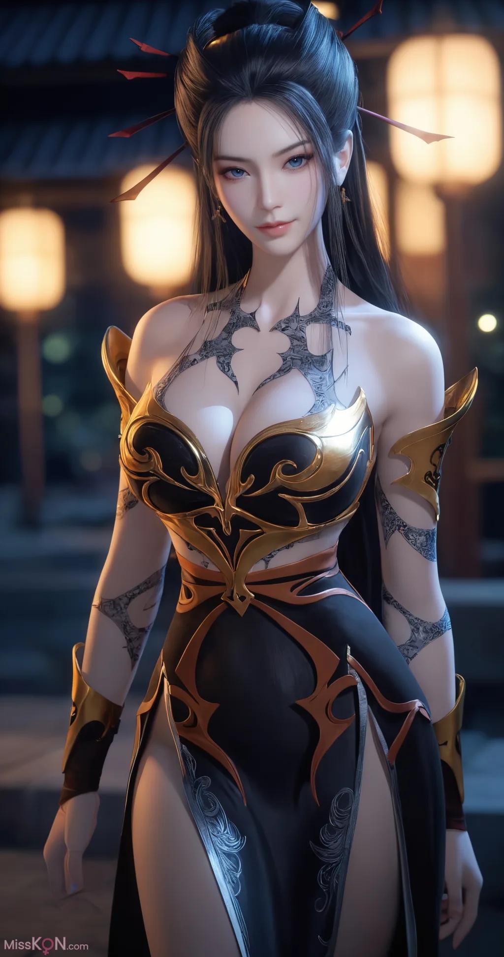 AI Generated Tian Xing Jiu Ge – Yan Ling Ji 【Mo Ji】 (278 photos)