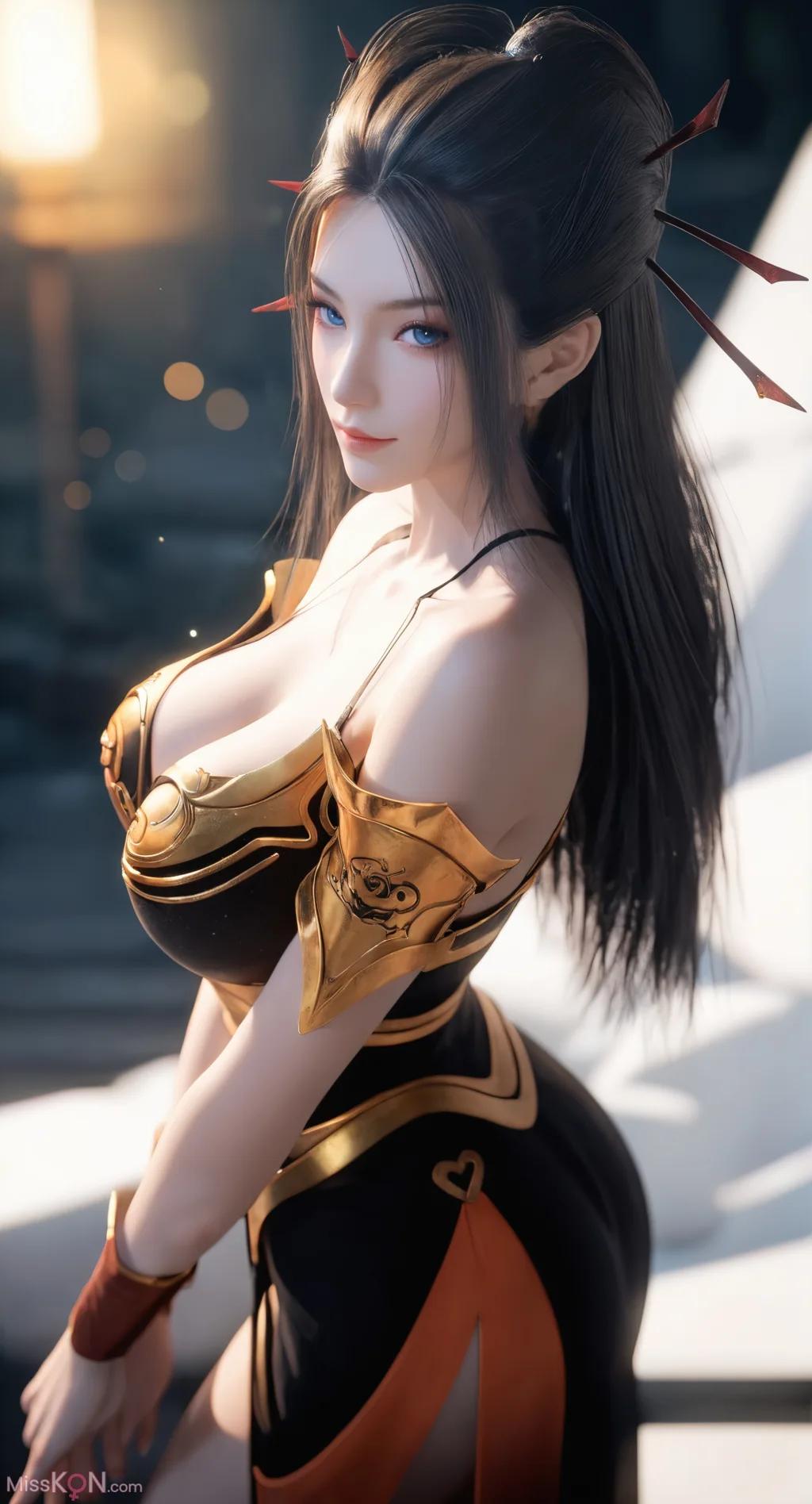 AI Generated Tian Xing Jiu Ge – Yan Ling Ji 【Mo Ji】 (278 photos)